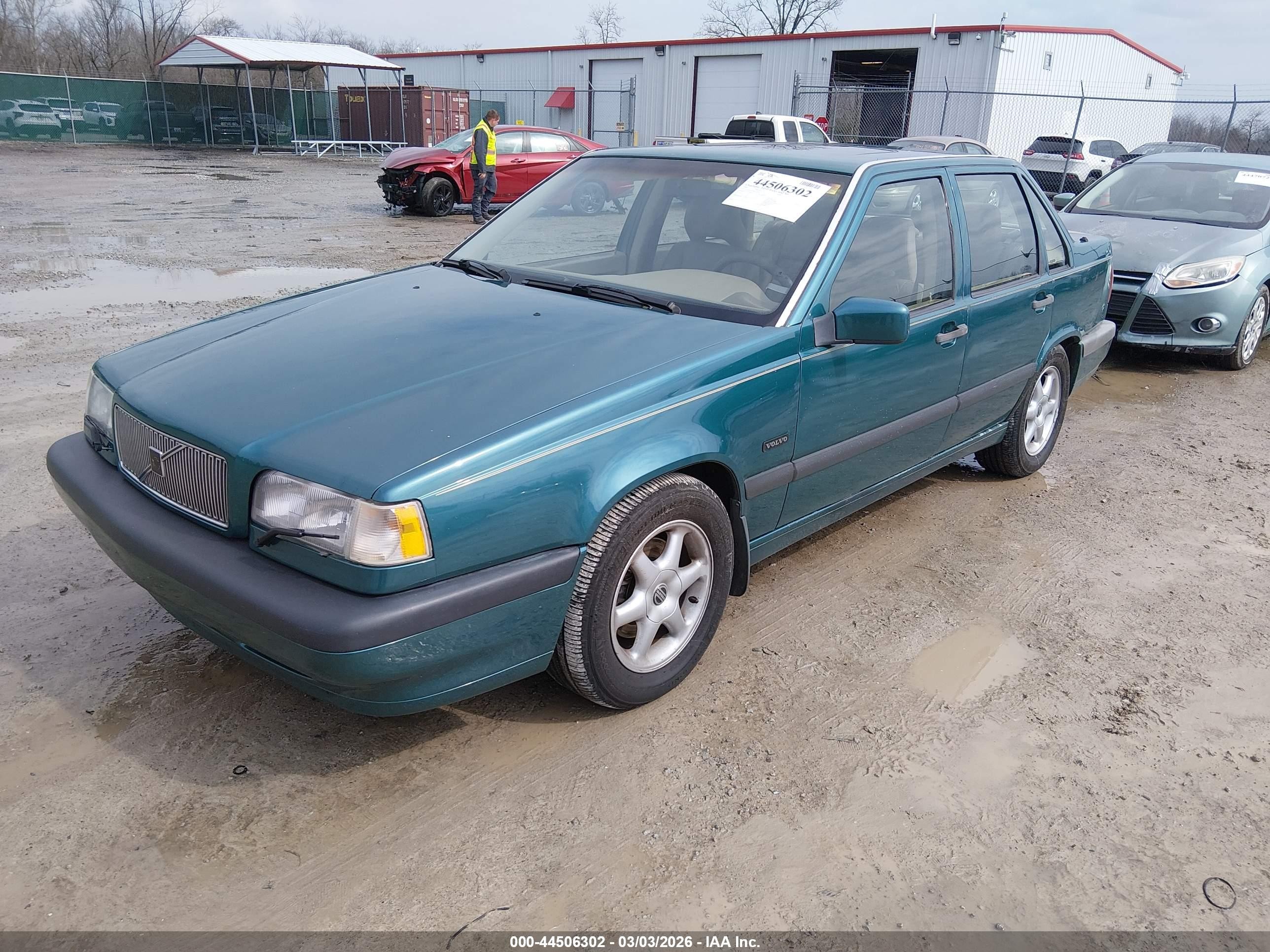 1995 Volvo 850 Glt Green vin: YV1LS5515S2232102