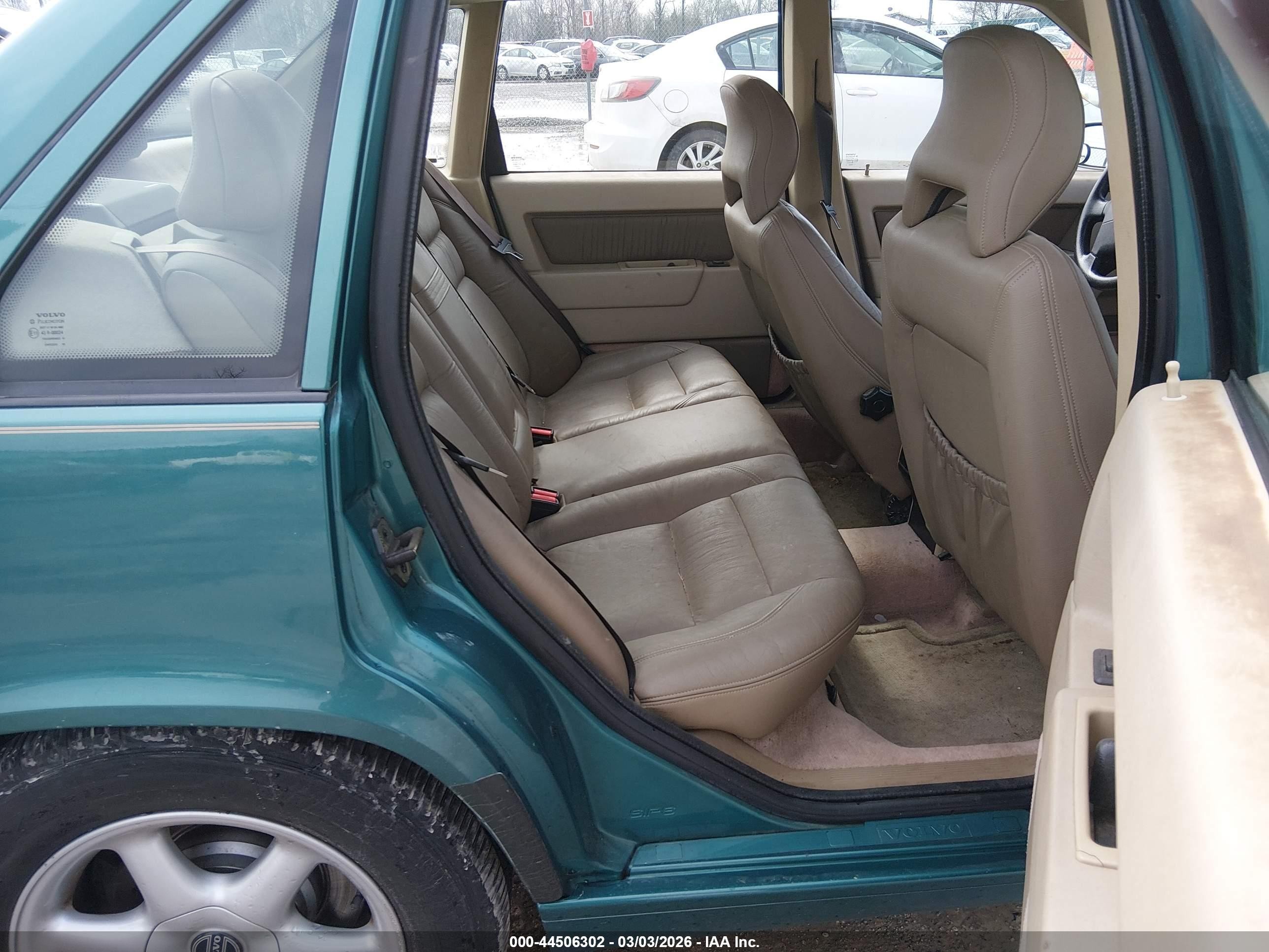1995 Volvo 850 Glt Green vin: YV1LS5515S2232102