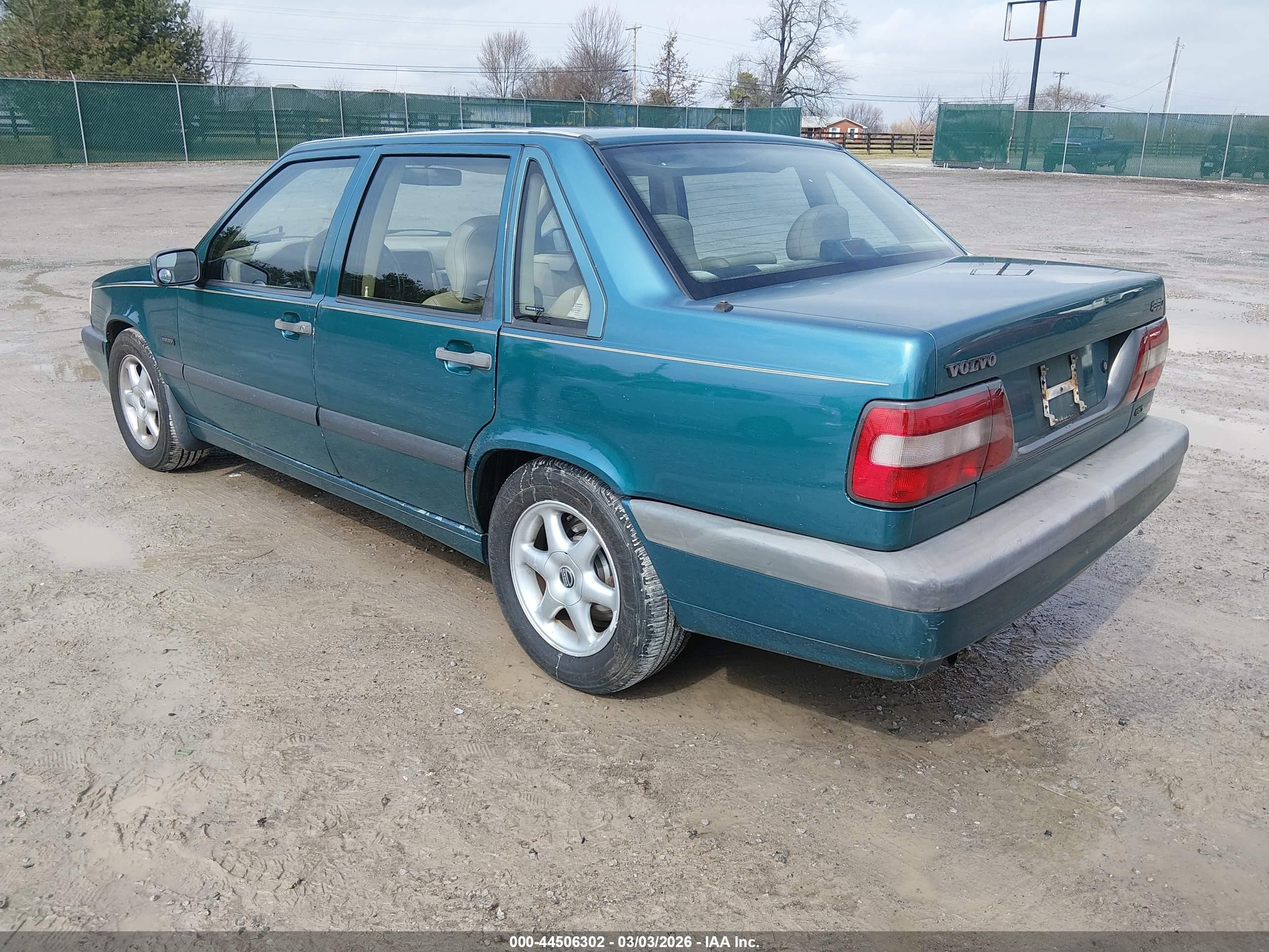 1995 Volvo 850 Glt Green vin: YV1LS5515S2232102