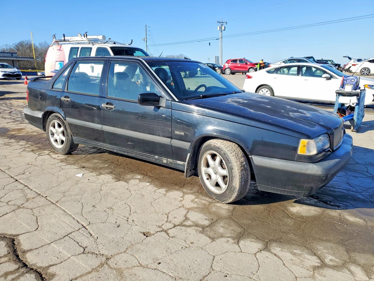 1995 Volvo 850 Base Black vin: YV1LS5516S1226413