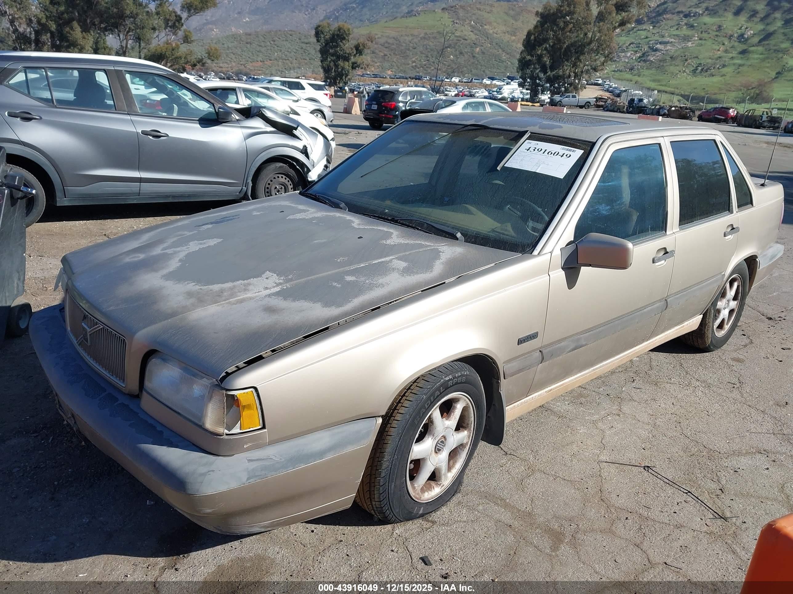 1995 Volvo 850 Glt Brown vin: YV1LS5519S1240015