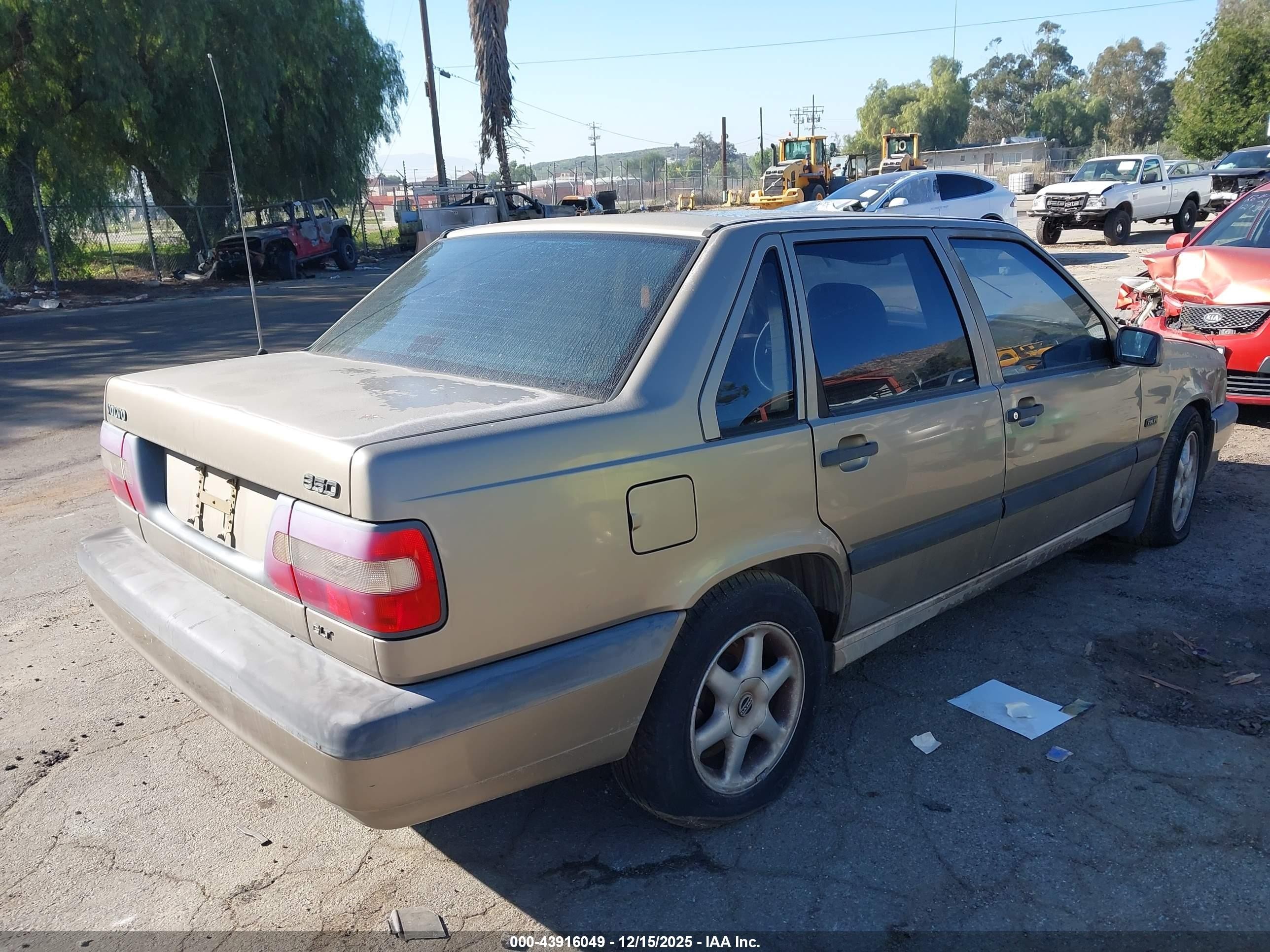1995 Volvo 850 Glt Brown vin: YV1LS5519S1240015