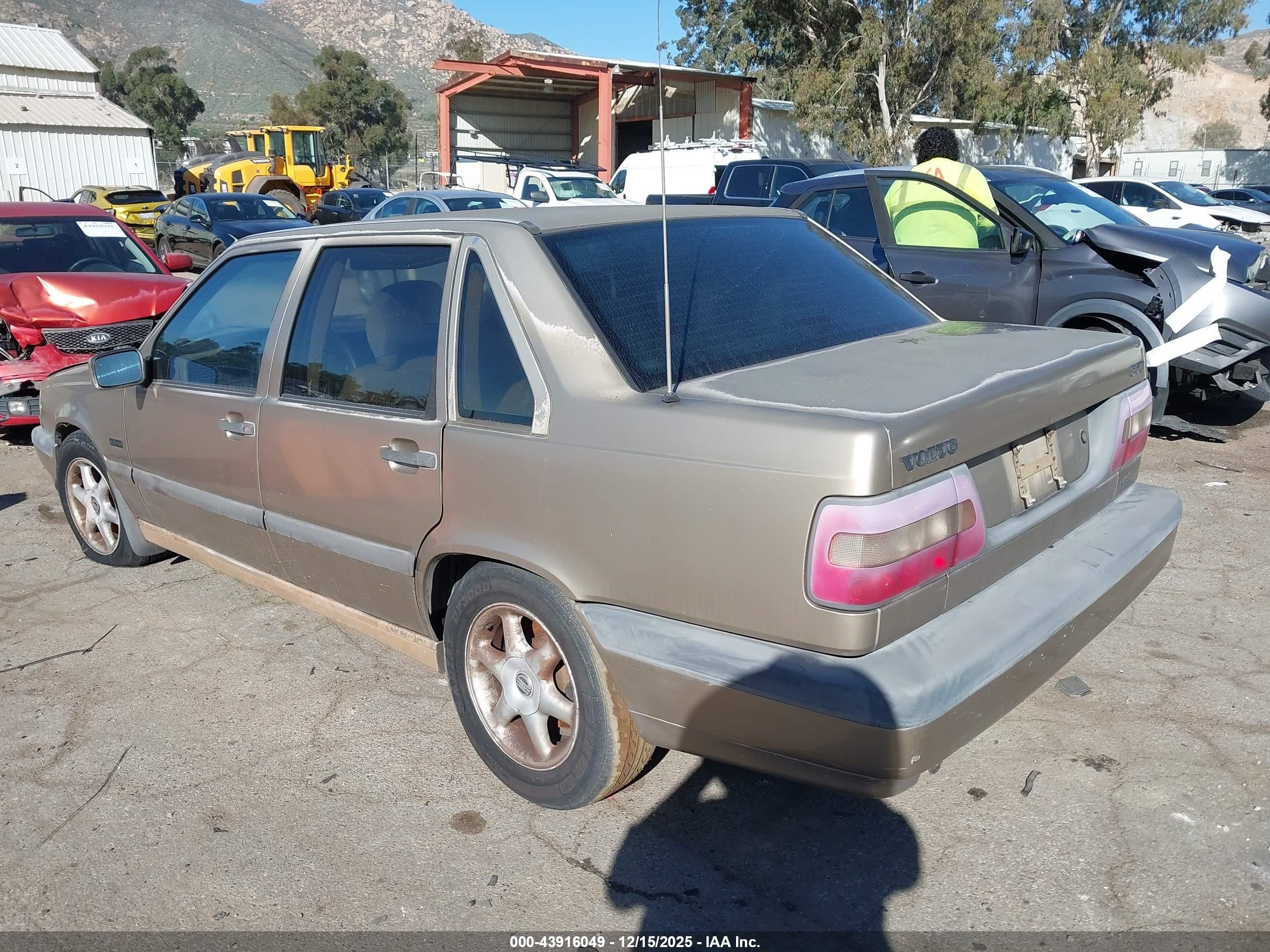 1995 Volvo 850 Glt Brown vin: YV1LS5519S1240015