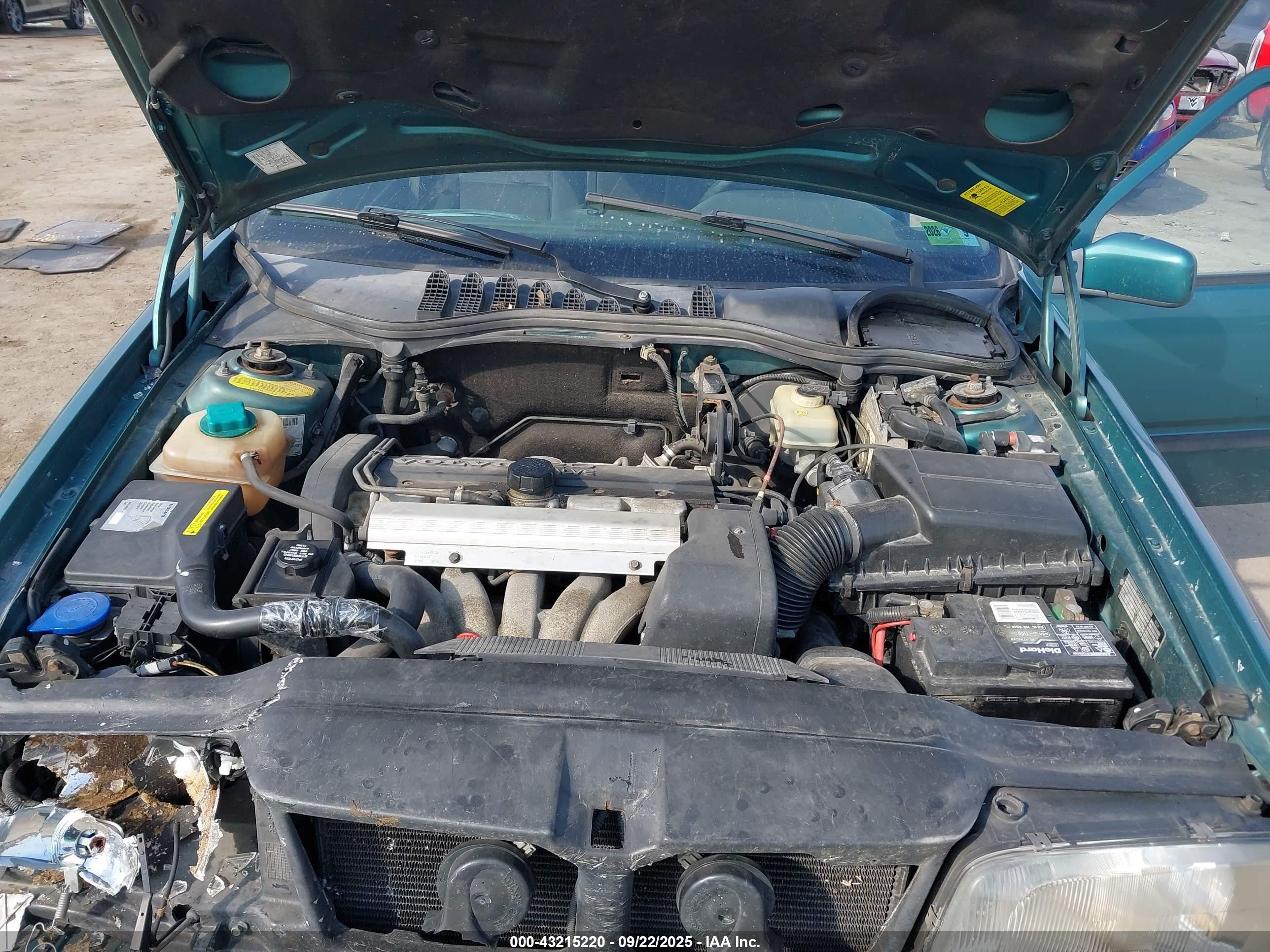 1994 Volvo 850   Green vin: YV1LS5521R2159829