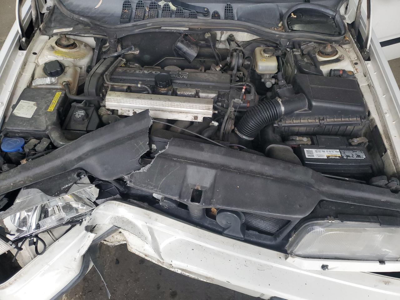 1994 Volvo 850 White vin: YV1LS5529R2155883