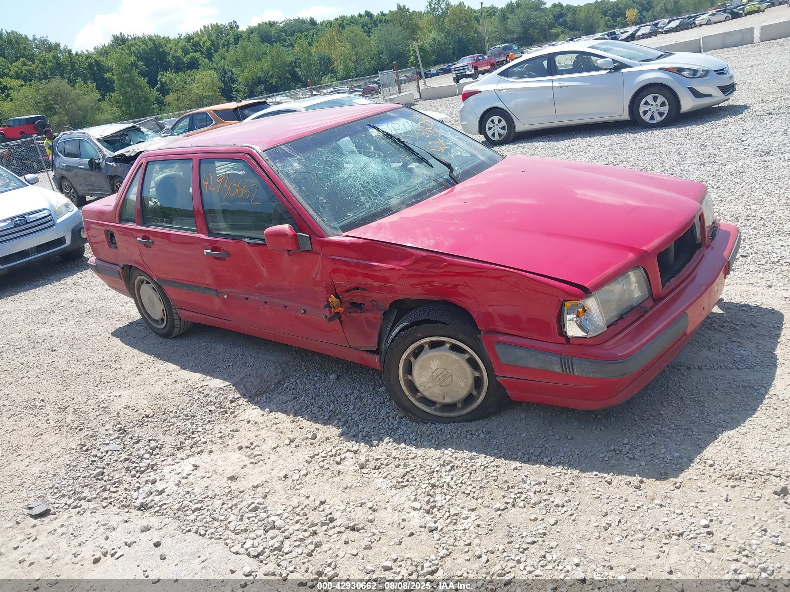 1994 Volvo 850   Red vin: YV1LS552XR1172181