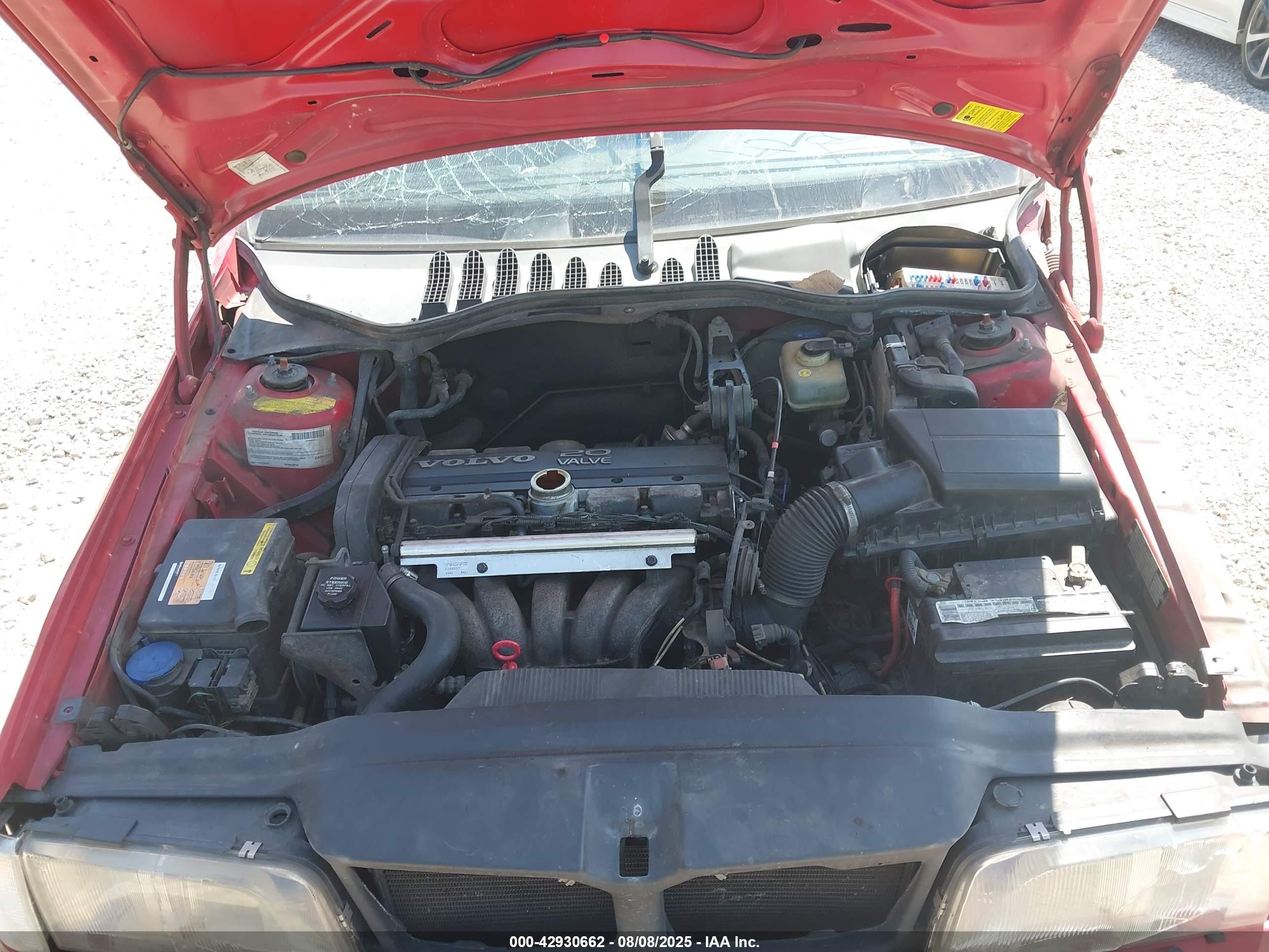 1994 Volvo 850   Red vin: YV1LS552XR1172181