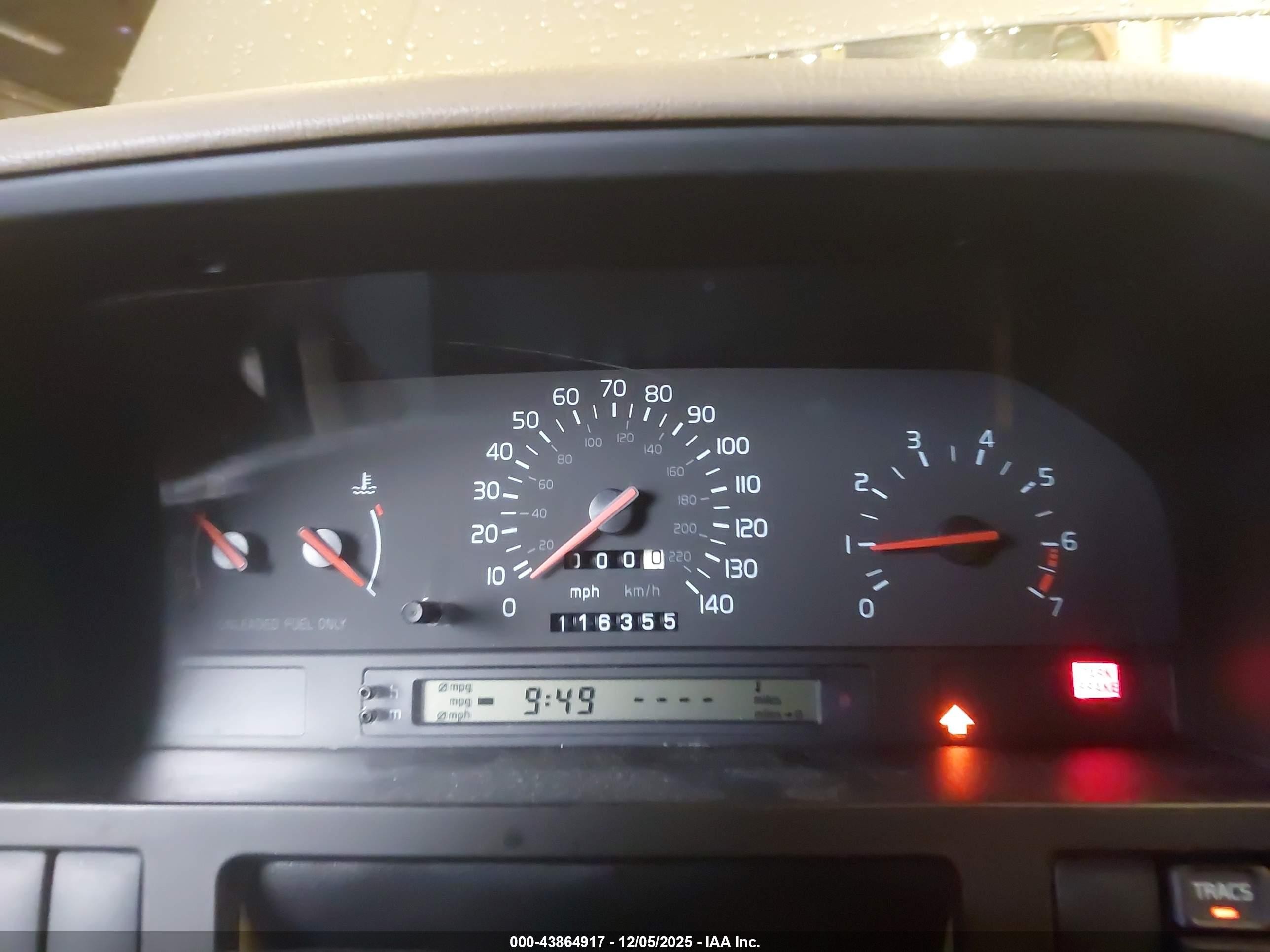 1995 Volvo 850 Glt Beige vin: YV1LS5533S1254784