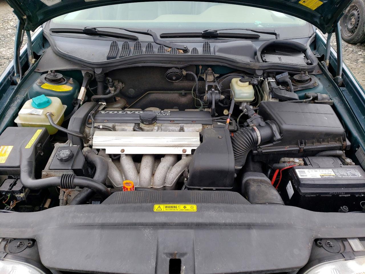1995 Volvo 850 Base Green vin: YV1LS5533S2244587