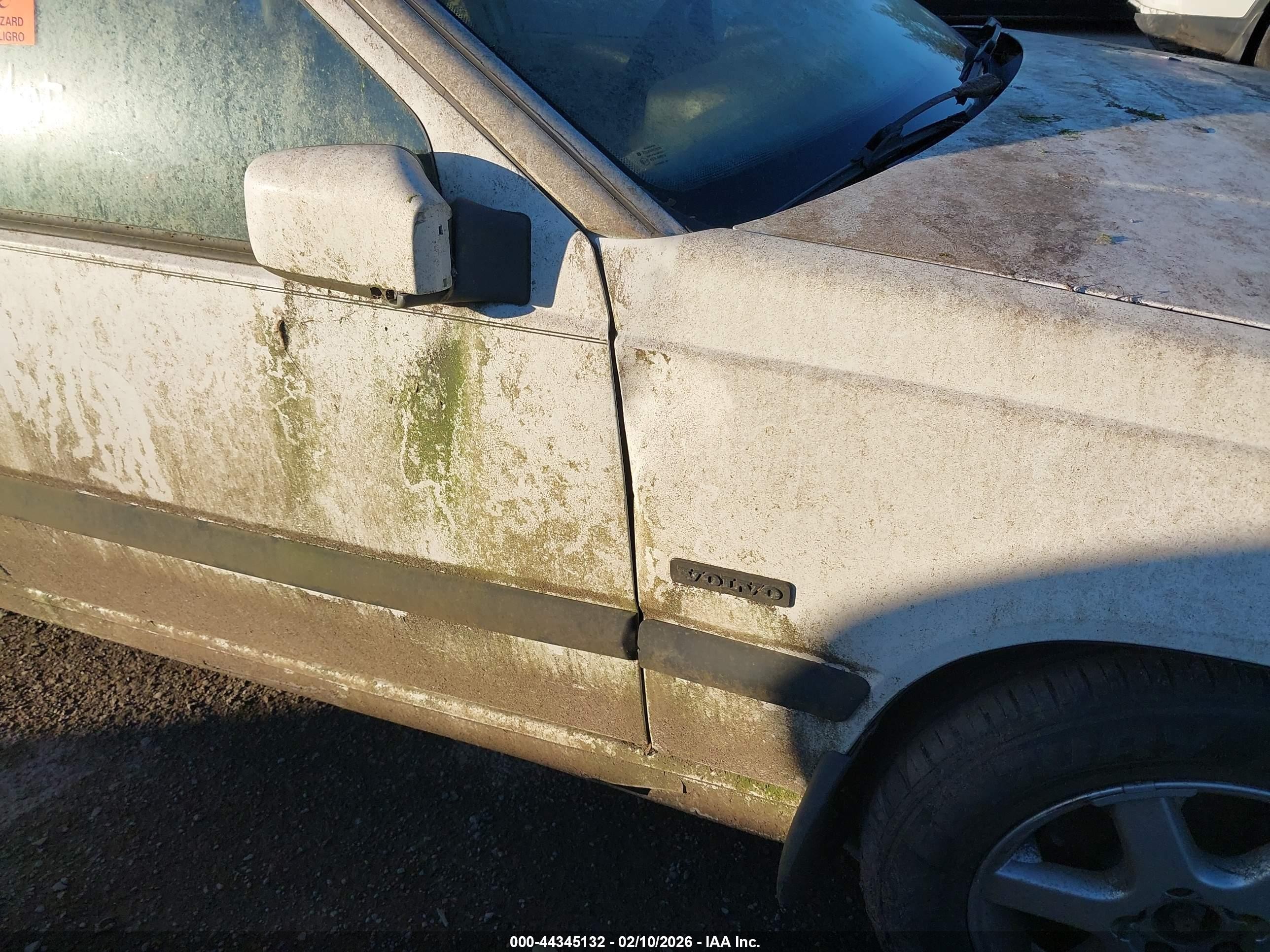 1995 Volvo 850 Glt White vin: YV1LS5537S1252875