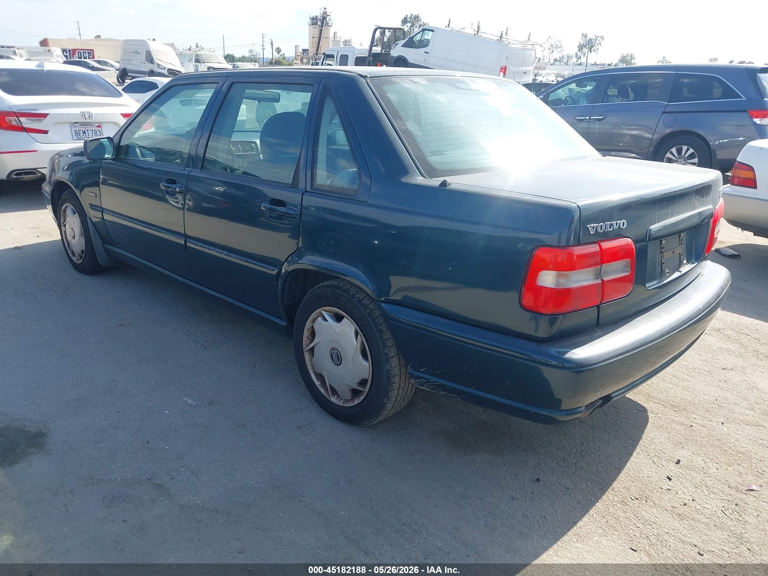 1998 Volvo S70 Gtas/gtms Green vin: YV1LS5541W1434957