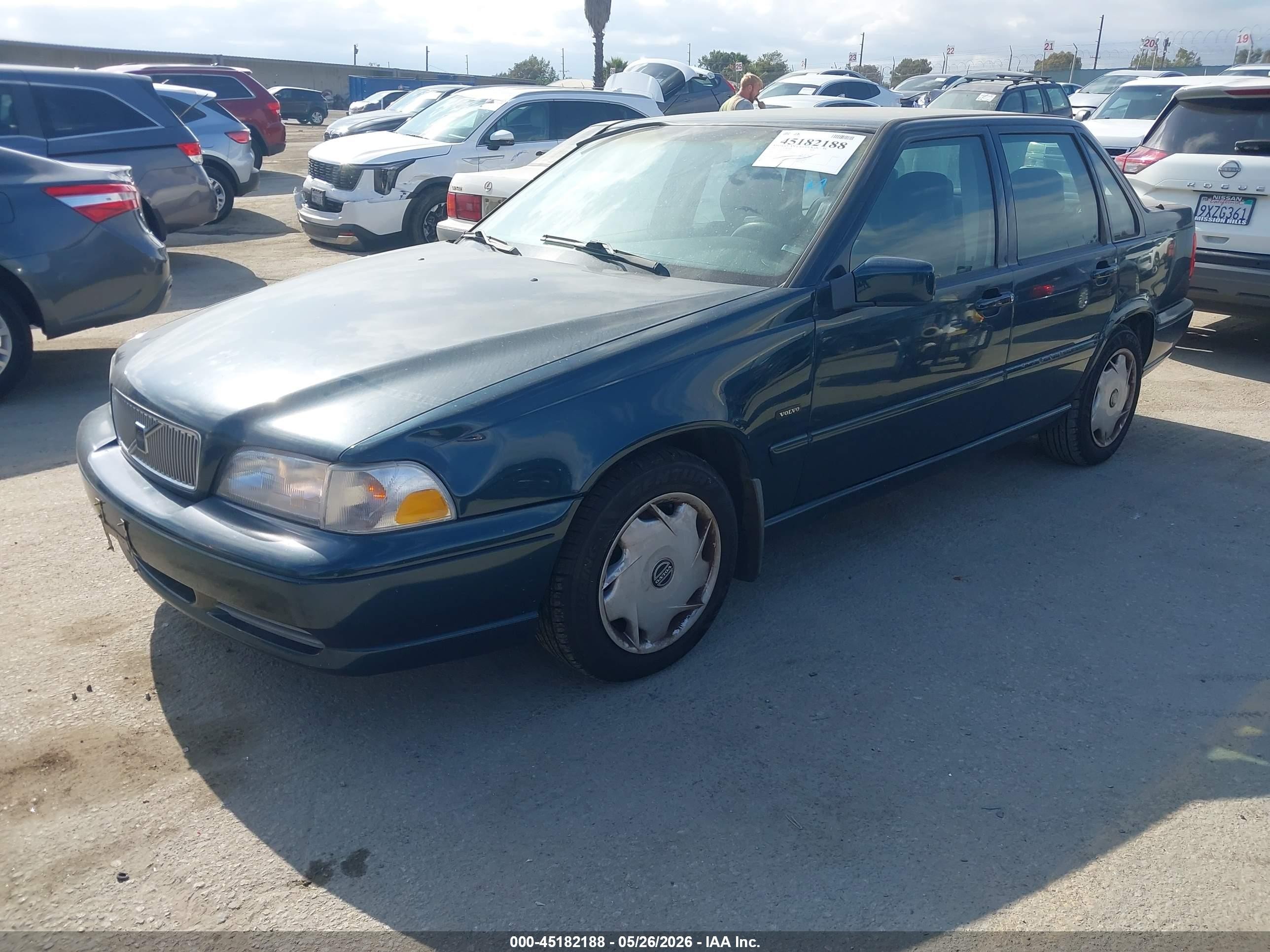 1998 Volvo S70 Gtas/gtms Green vin: YV1LS5541W1434957