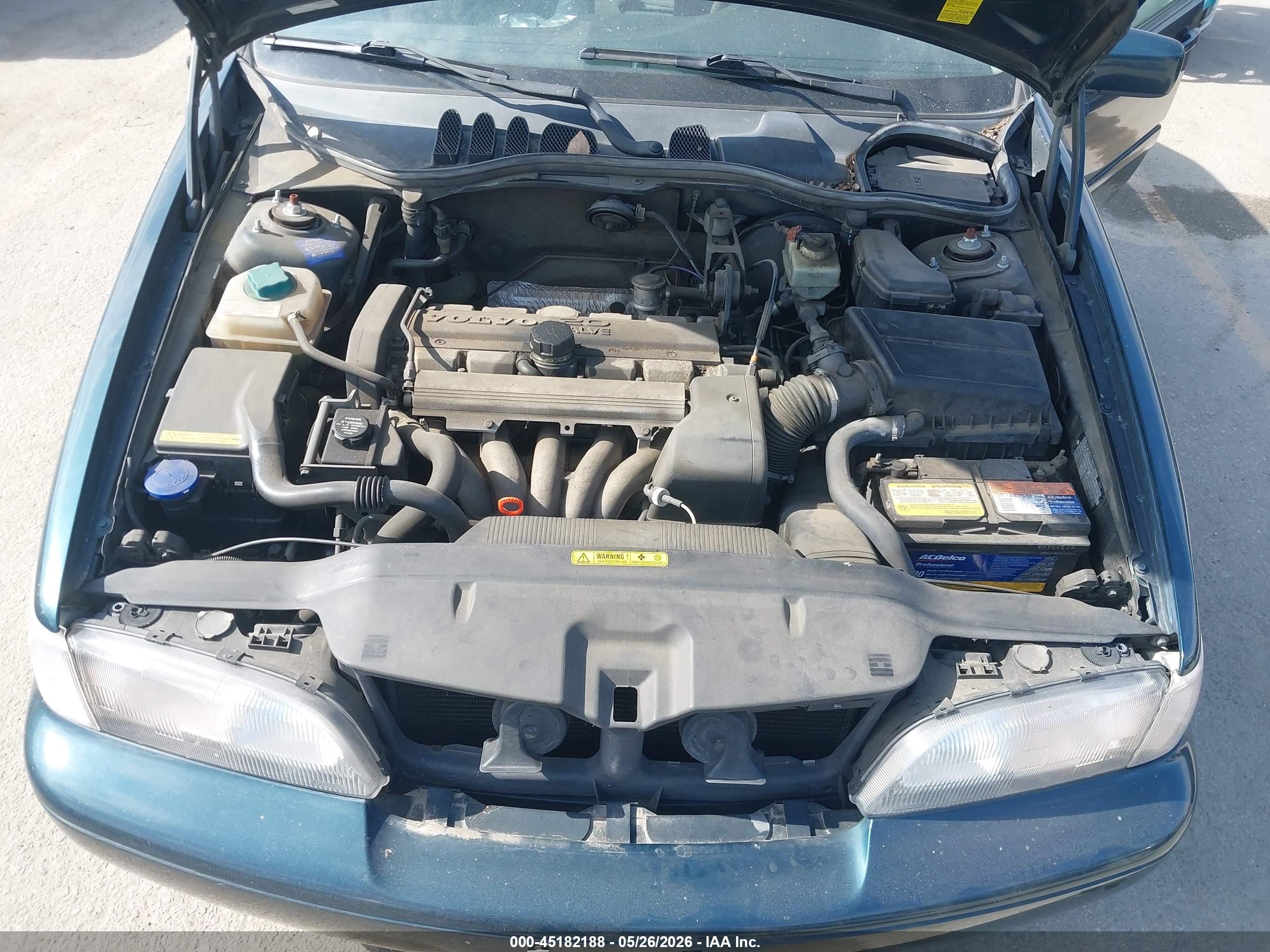 1998 Volvo S70 Gtas/gtms Green vin: YV1LS5541W1434957