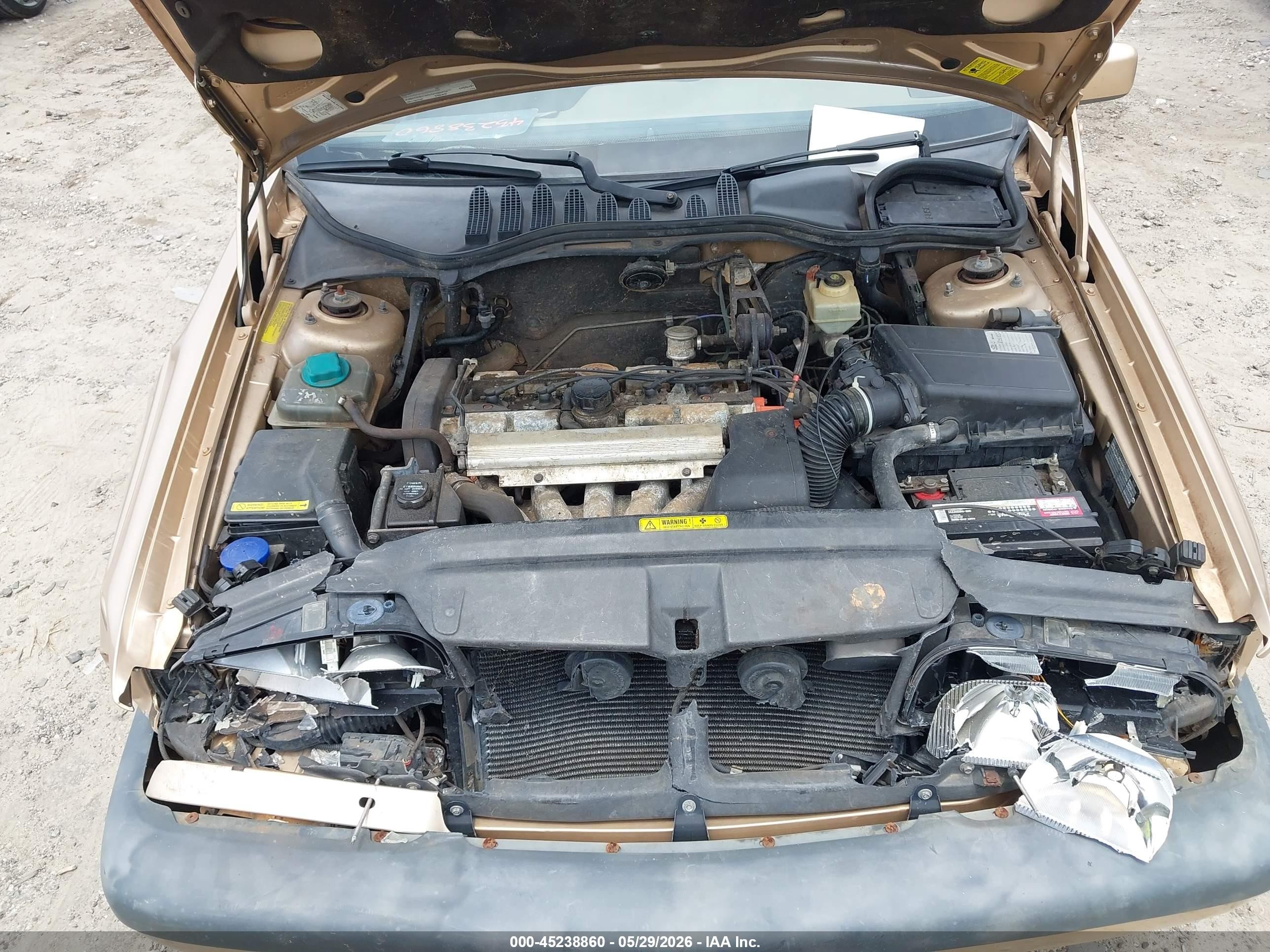 1996 Volvo 850 Glt Коричневый vin: YV1LS5544T1331172