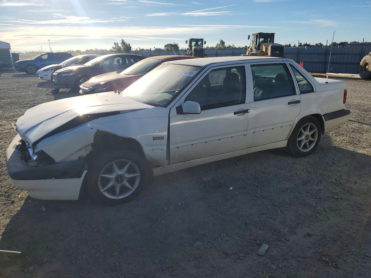 1997 Volvo 850 White vin: YV1LS5546V1400589