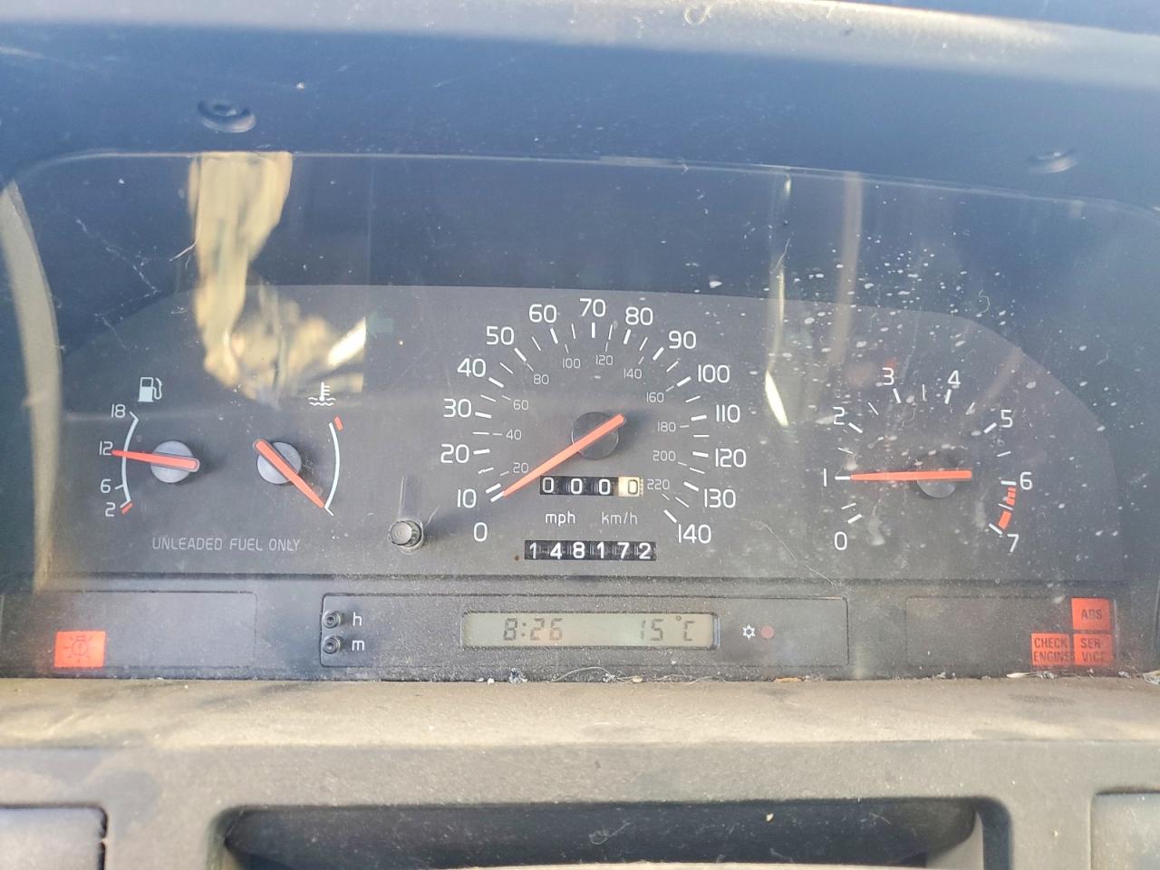 1997 Volvo 850 White vin: YV1LS5546V1400589