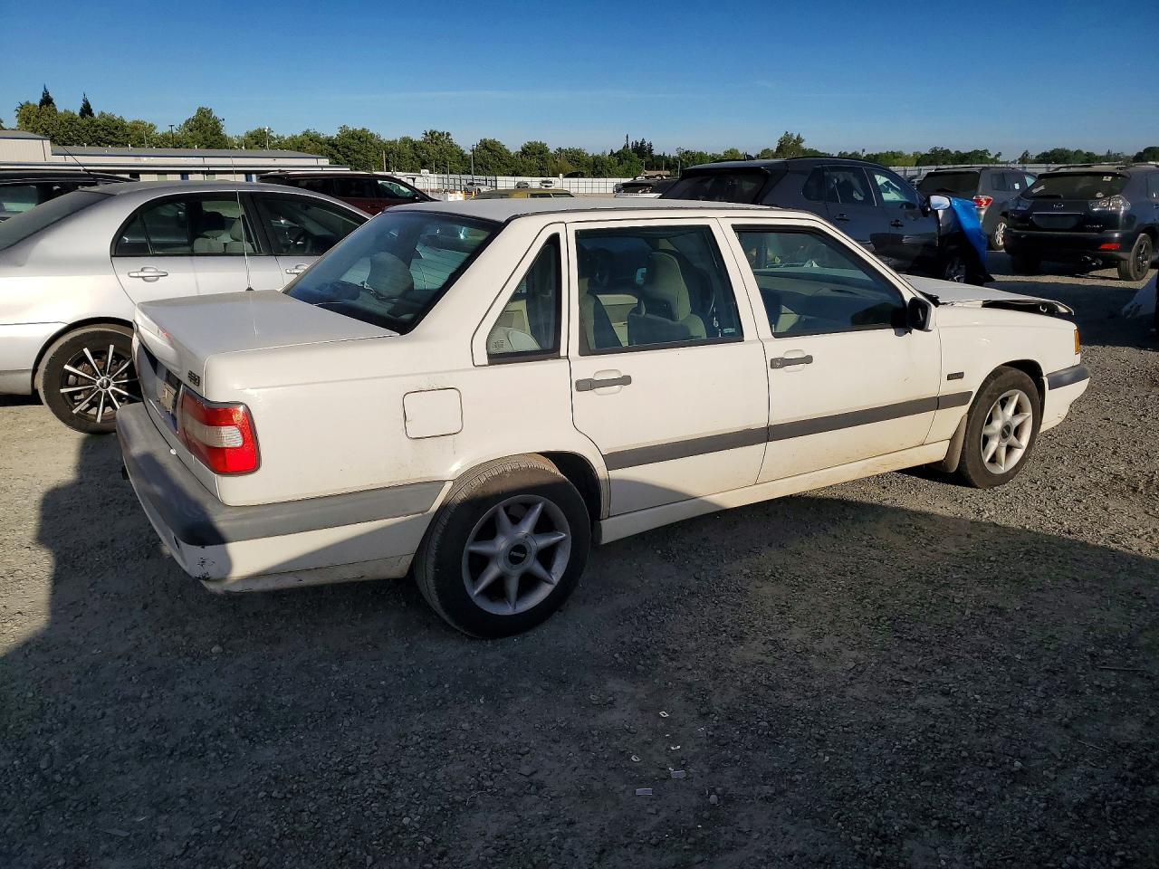 1997 Volvo 850 White vin: YV1LS5546V1400589