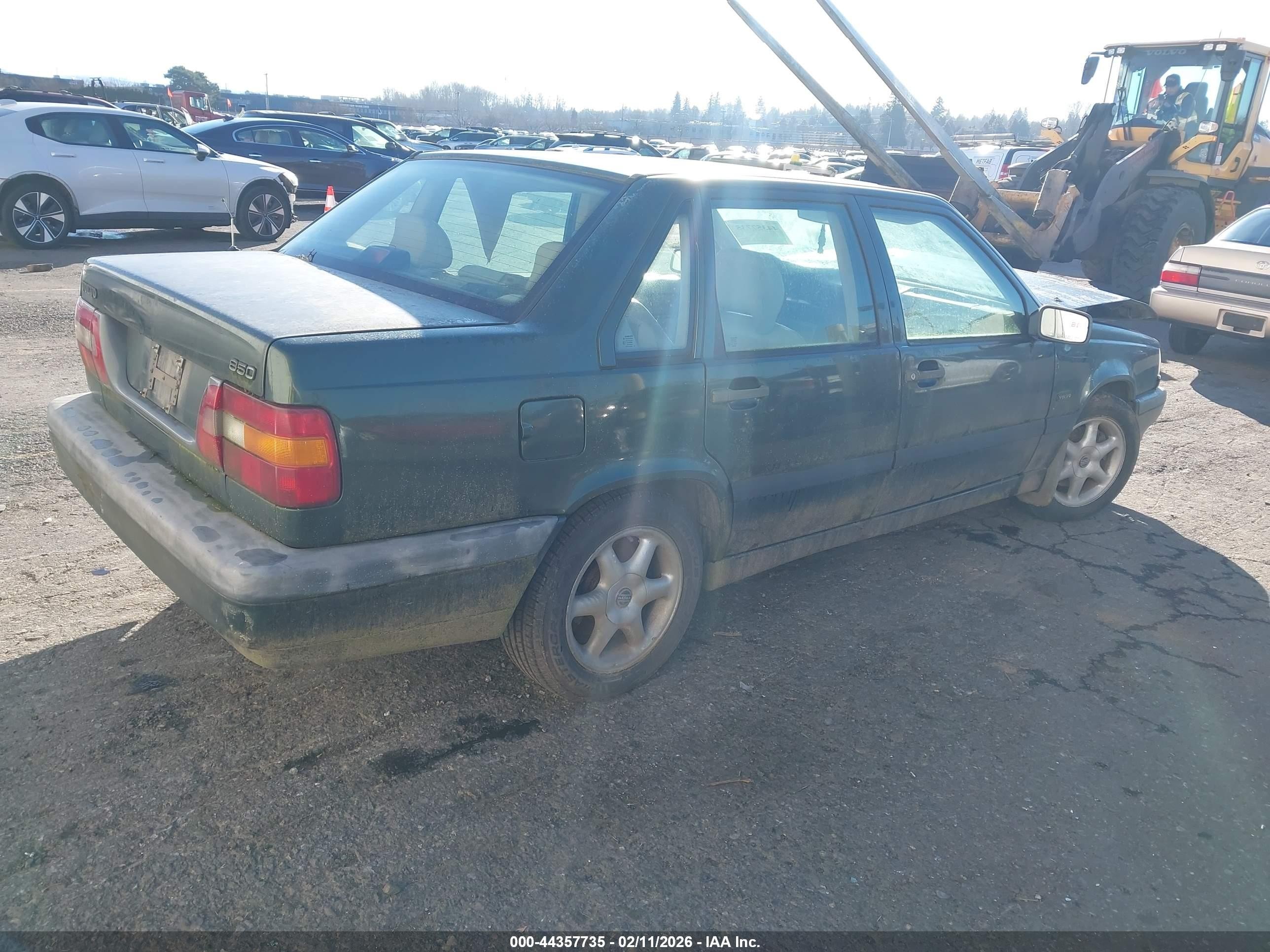 1997 Volvo 850 Gt Green vin: YV1LS5548V2384633