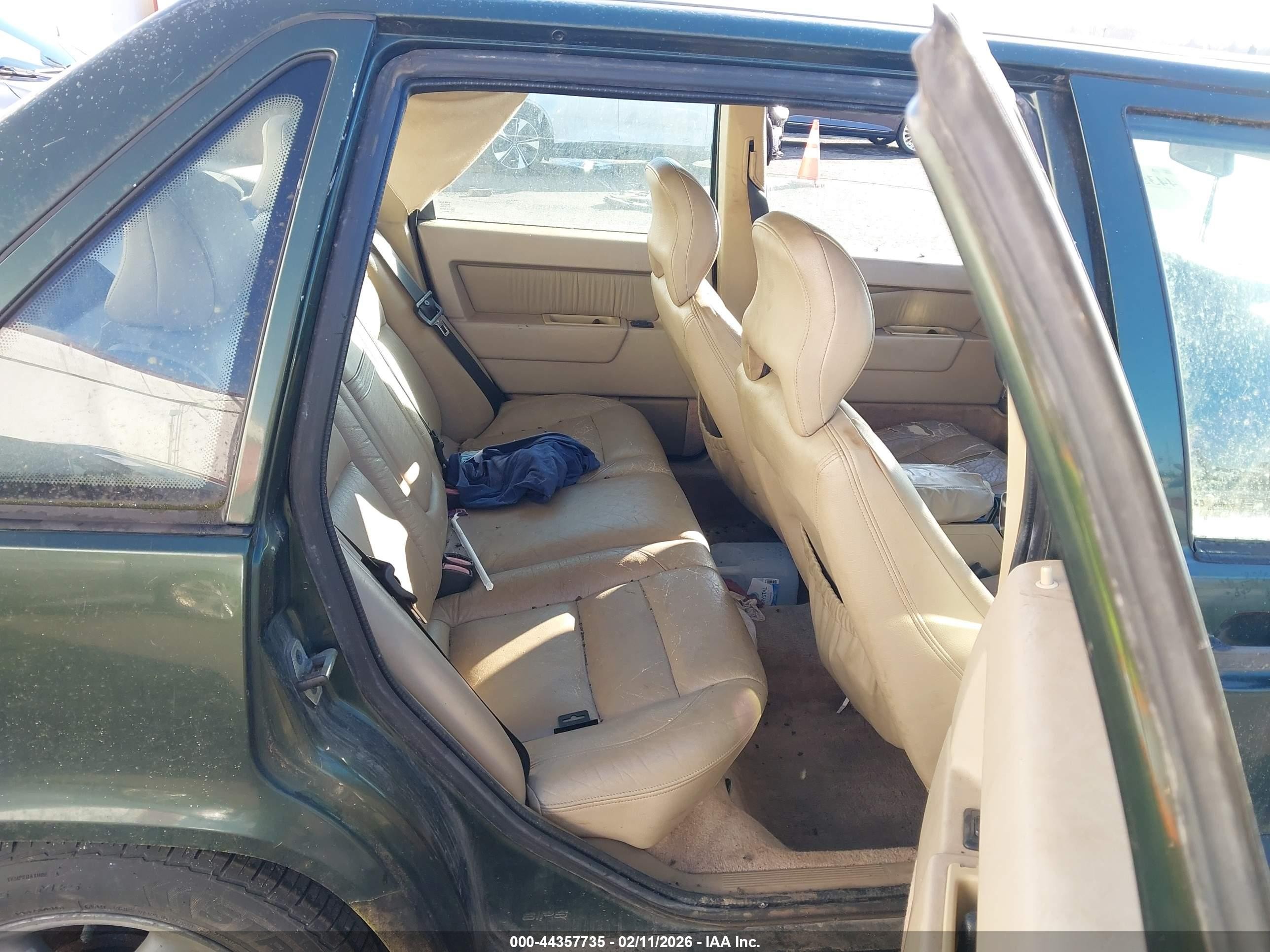 1997 Volvo 850 Gt Green vin: YV1LS5548V2384633