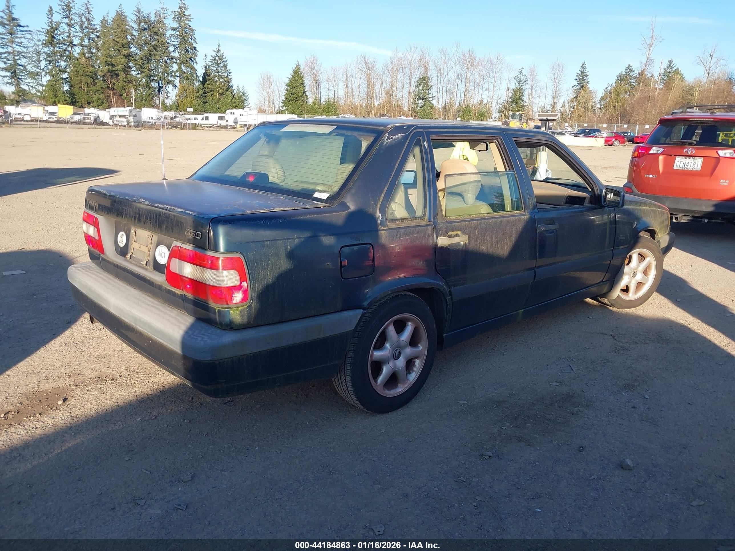 1997 Volvo 850 Gt Blue vin: YV1LS5548V2395017