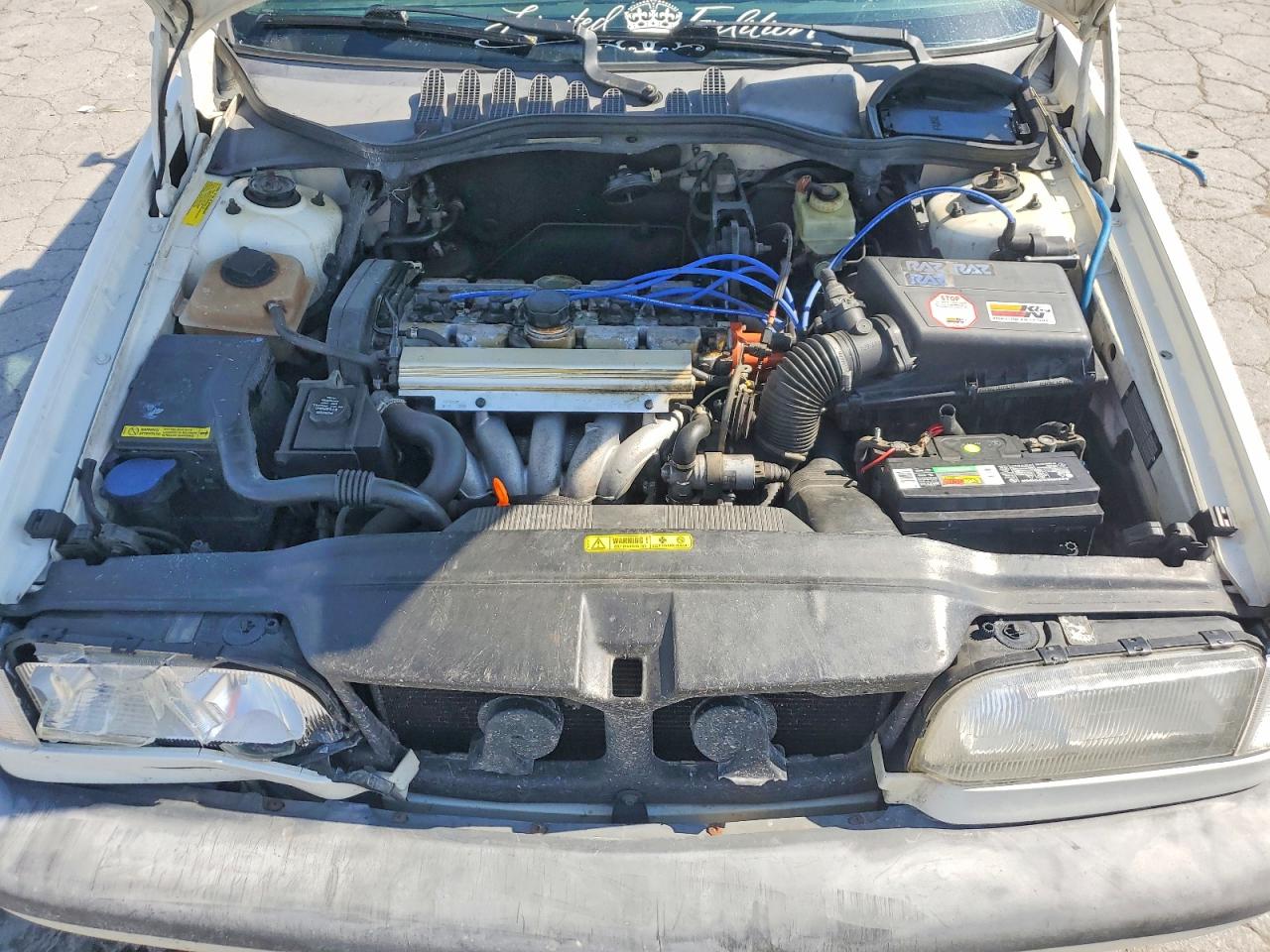 1996 Volvo 850 Base White vin: YV1LS5552T1301869