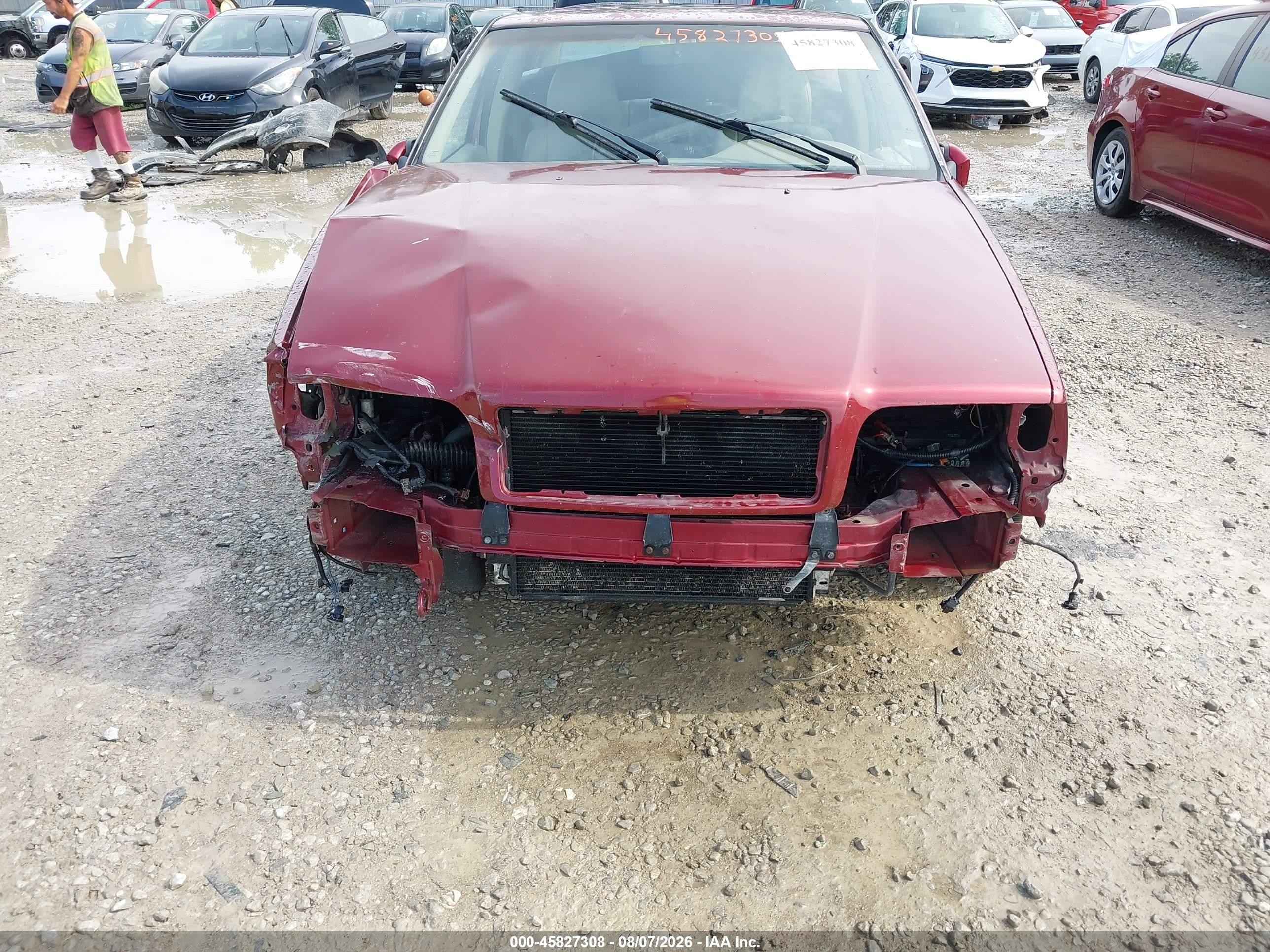 1996 Volvo 850 Glt Red vin: YV1LS5557T1315895
