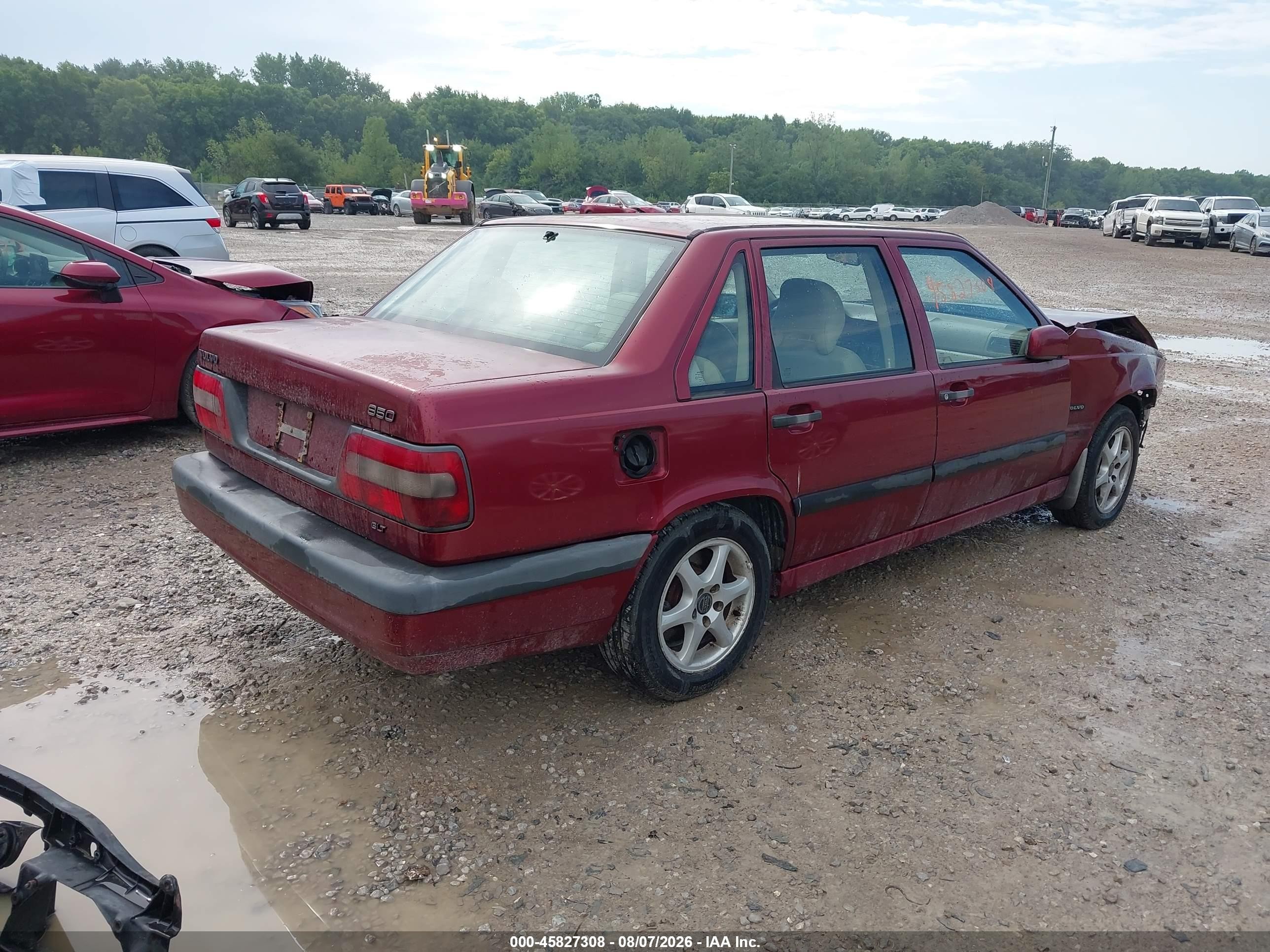1996 Volvo 850 Glt Red vin: YV1LS5557T1315895