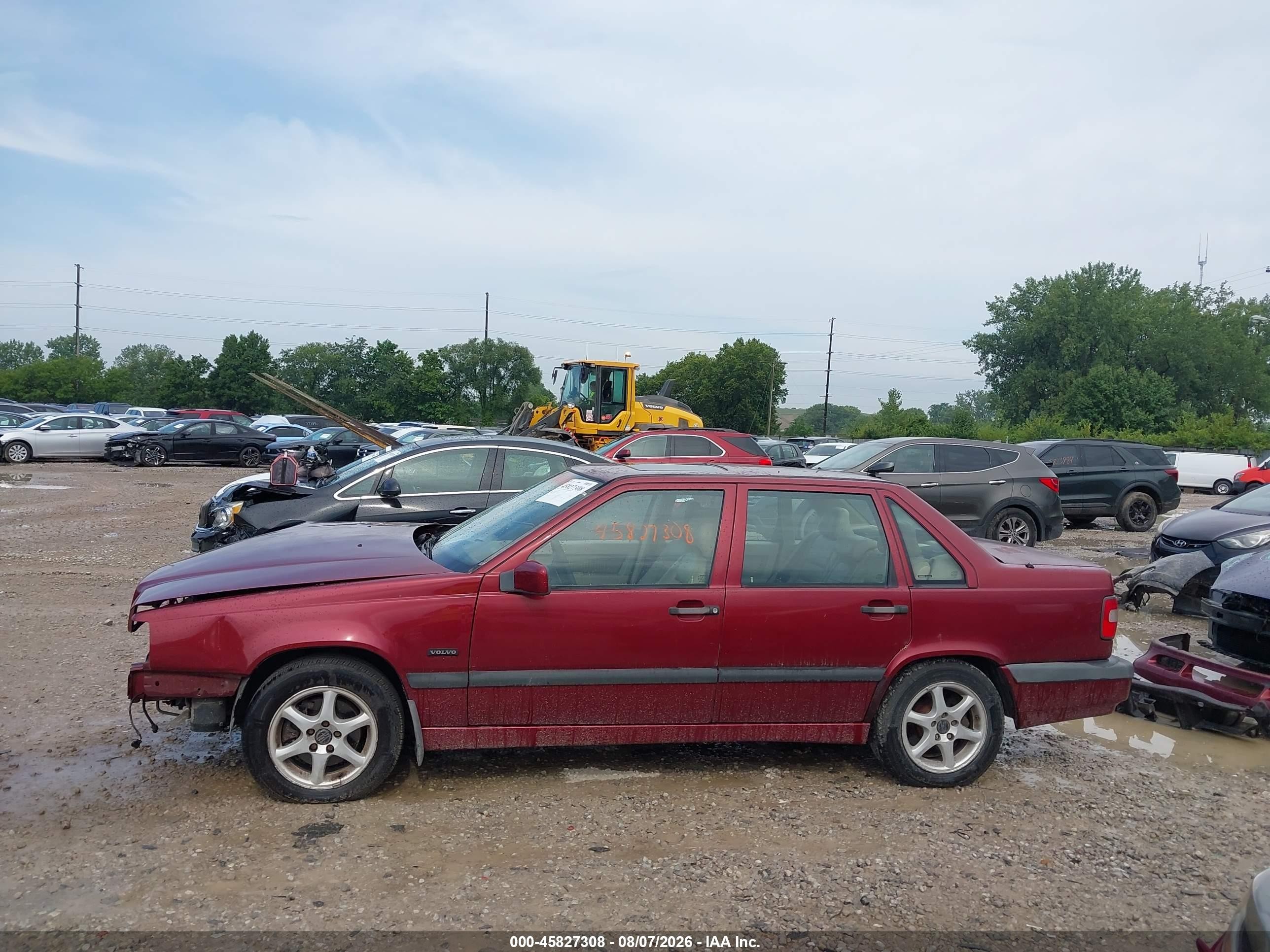1996 Volvo 850 Glt Red vin: YV1LS5557T1315895