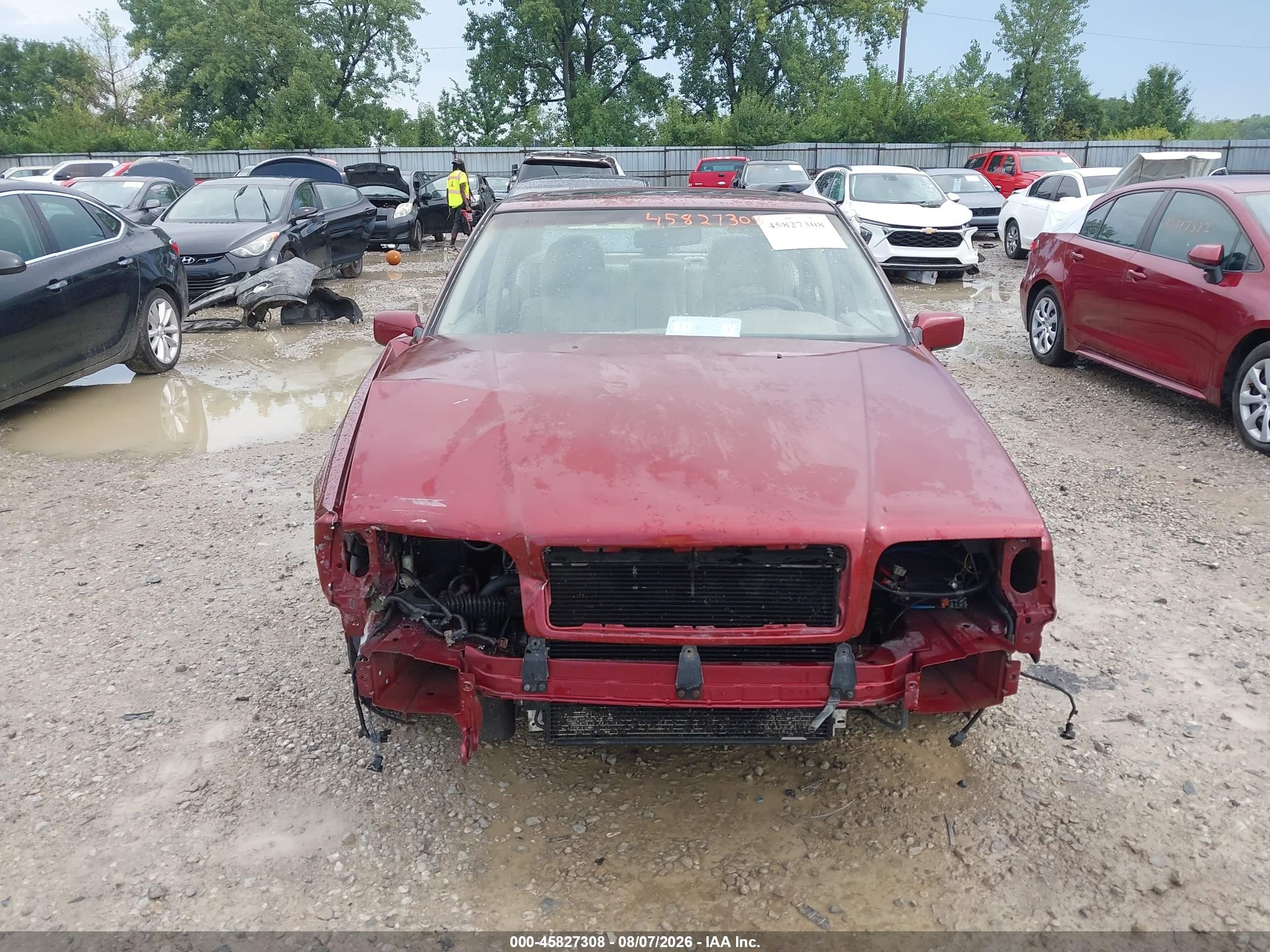 1996 Volvo 850 Glt Red vin: YV1LS5557T1315895