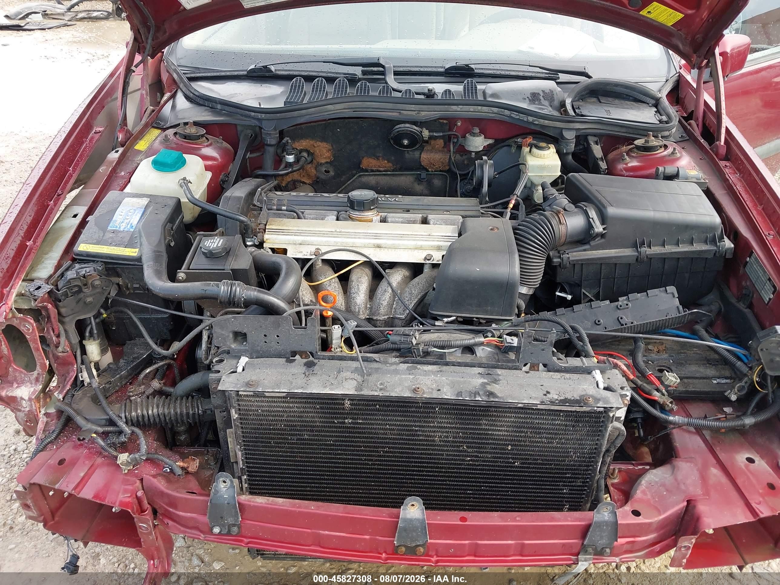 1996 Volvo 850 Glt Red vin: YV1LS5557T1315895
