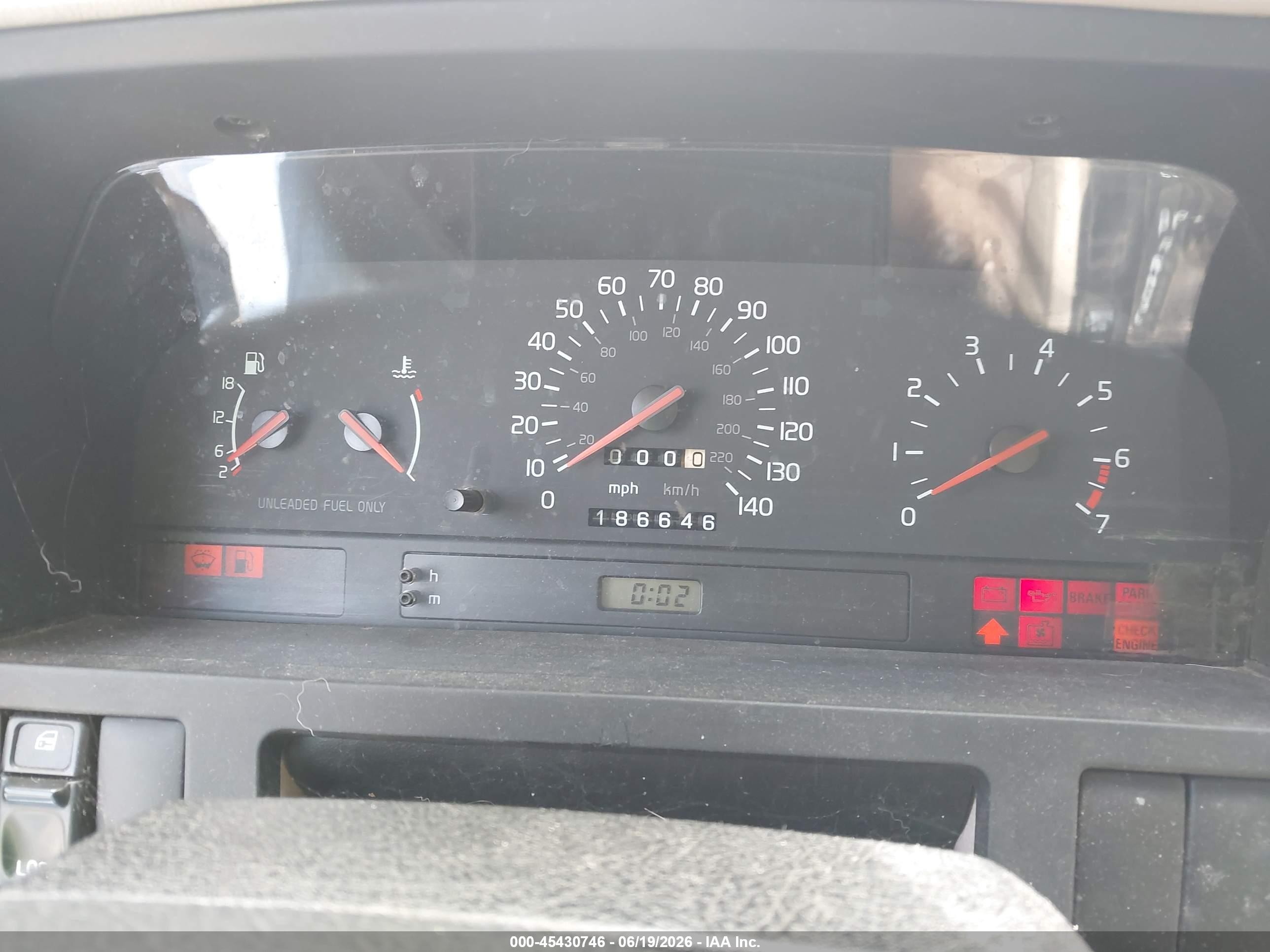 1996 Volvo 850 Glt Серебряный vin: YV1LS555XT1312618