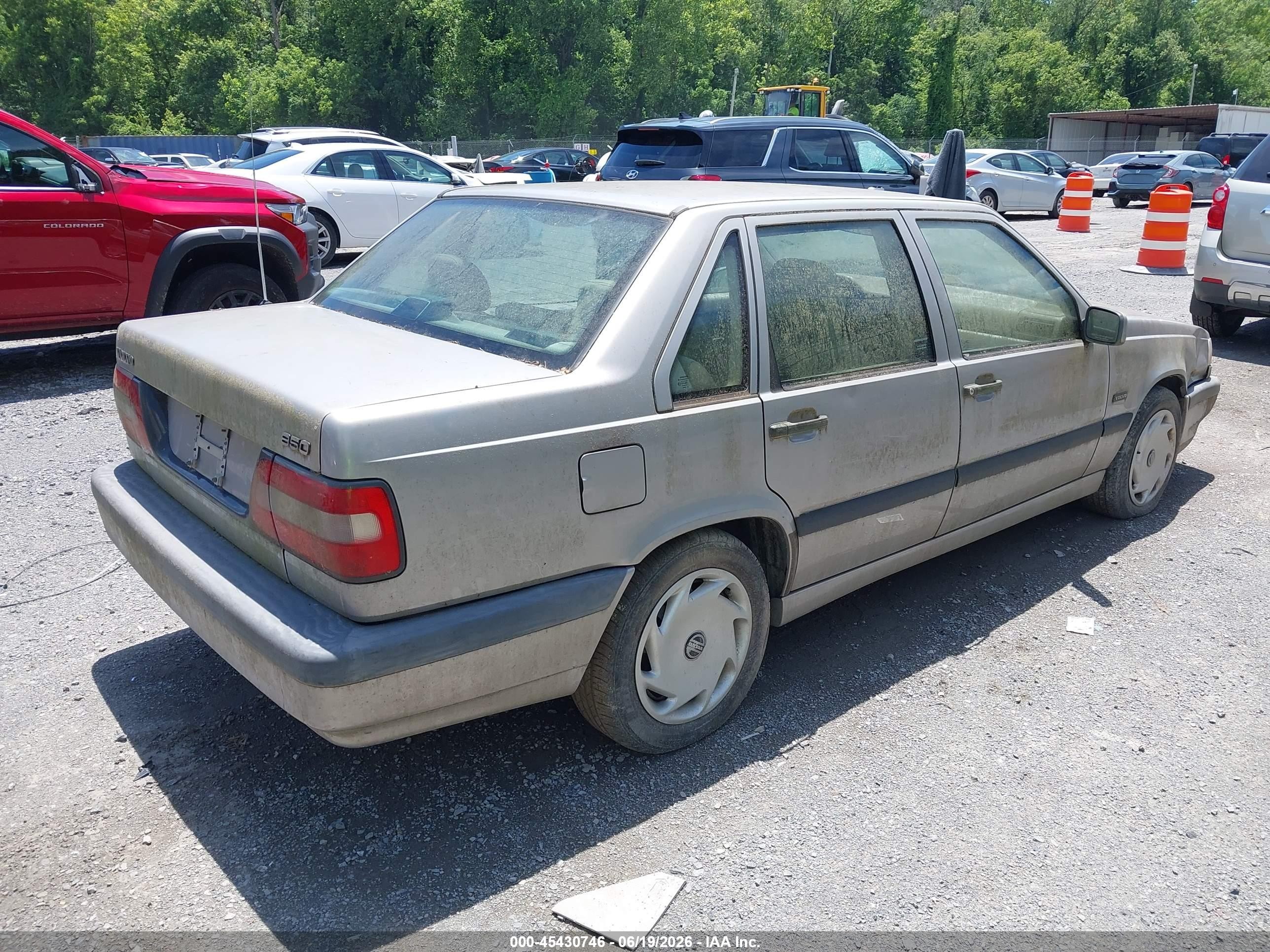 1996 Volvo 850 Glt Серебряный vin: YV1LS555XT1312618