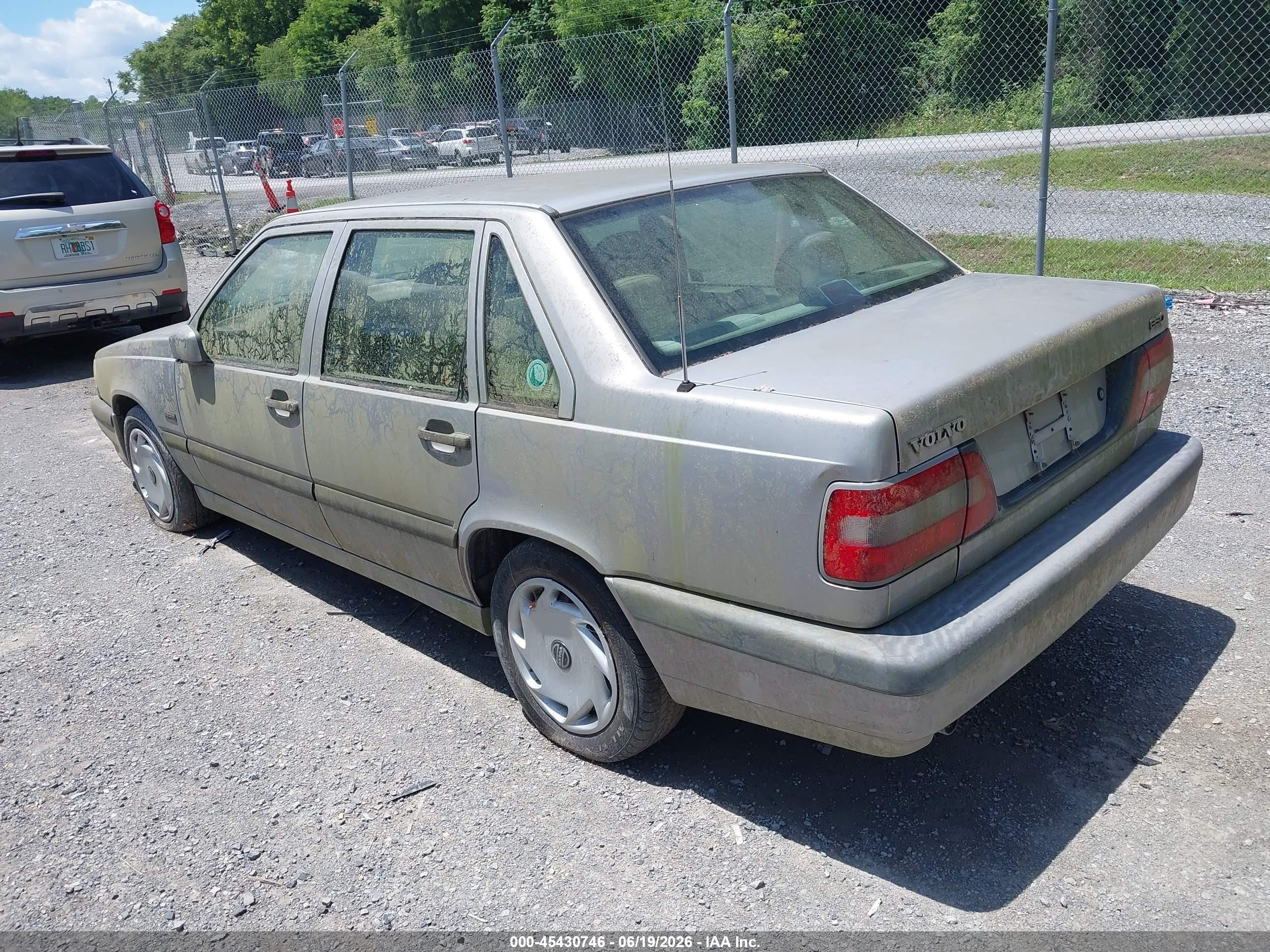 1996 Volvo 850 Glt Серебряный vin: YV1LS555XT1312618