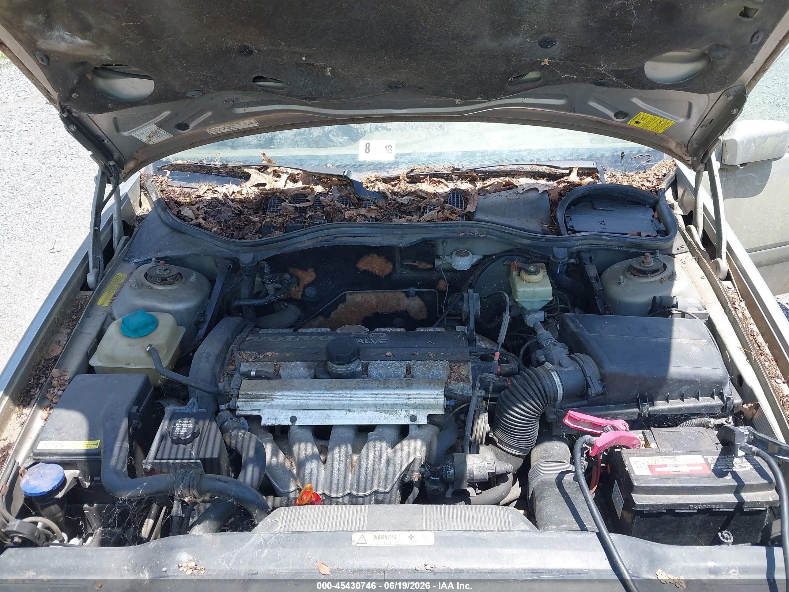 1996 Volvo 850 Glt Серебряный vin: YV1LS555XT1312618
