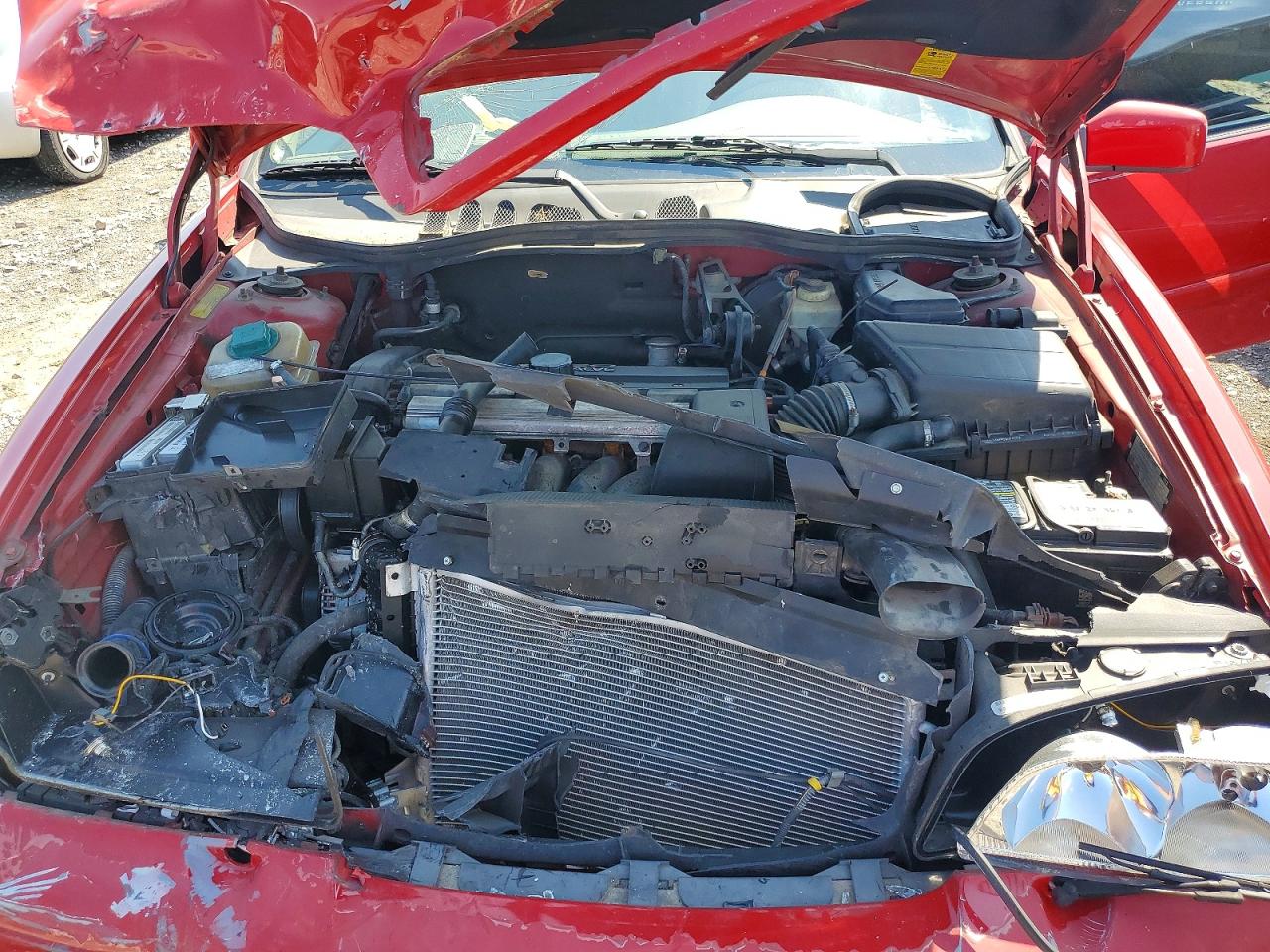 1998 Volvo S70 Red vin: YV1LS5576W2543533