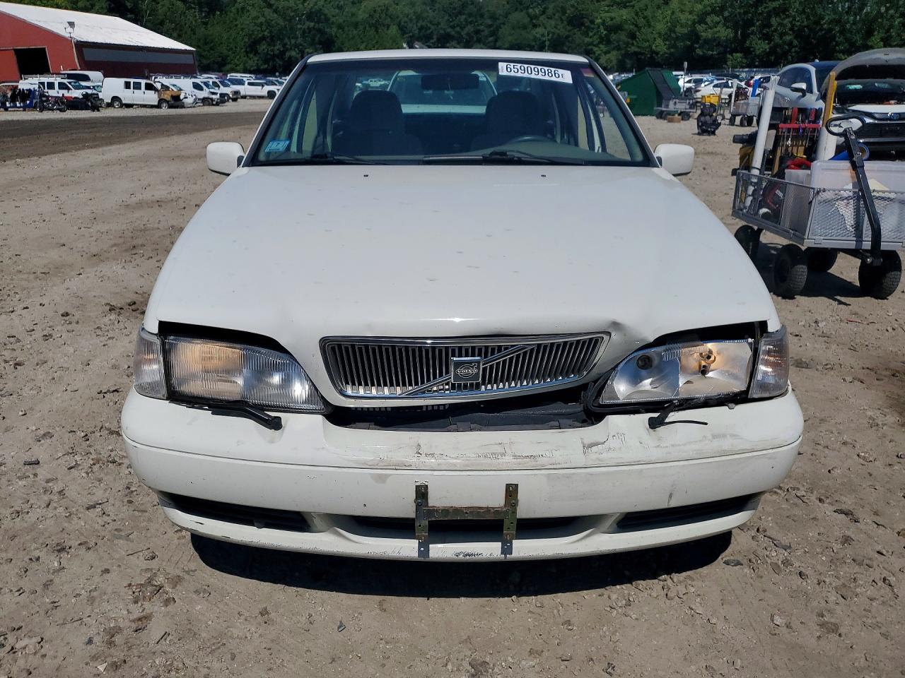 1998 Volvo S70 White vin: YV1LS5579W2549682