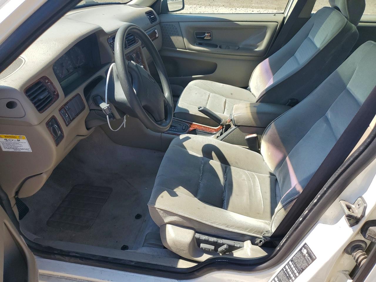 1998 Volvo S70 White vin: YV1LS5579W2549682