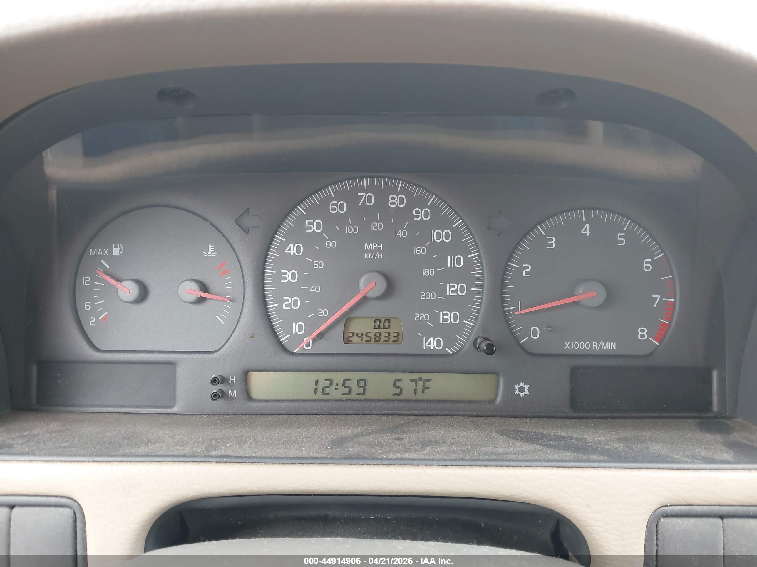 1999 Volvo S70   Blue vin: YV1LS55A0X1597364
