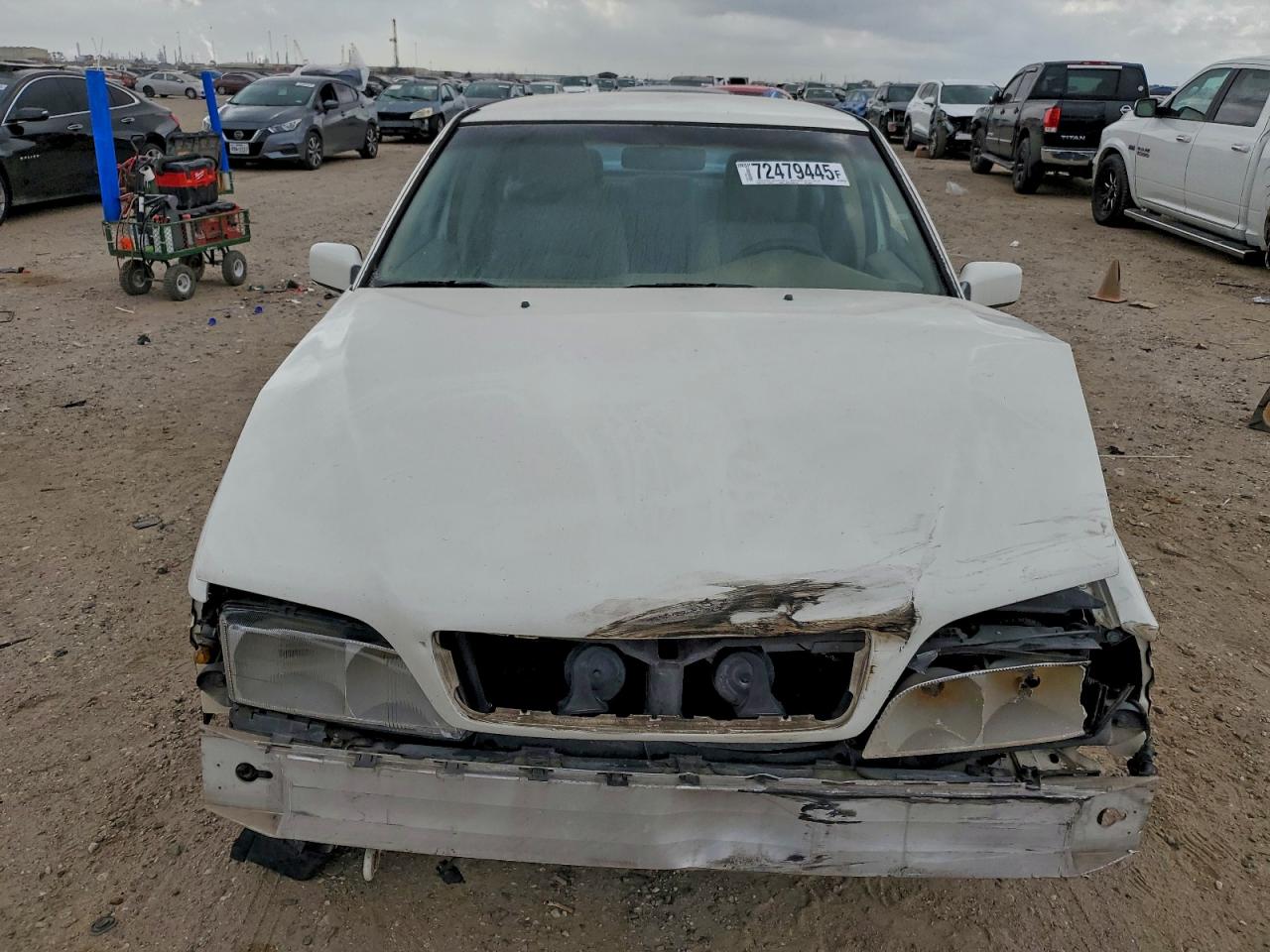 1999 Volvo S70 White vin: YV1LS55A0X1599311