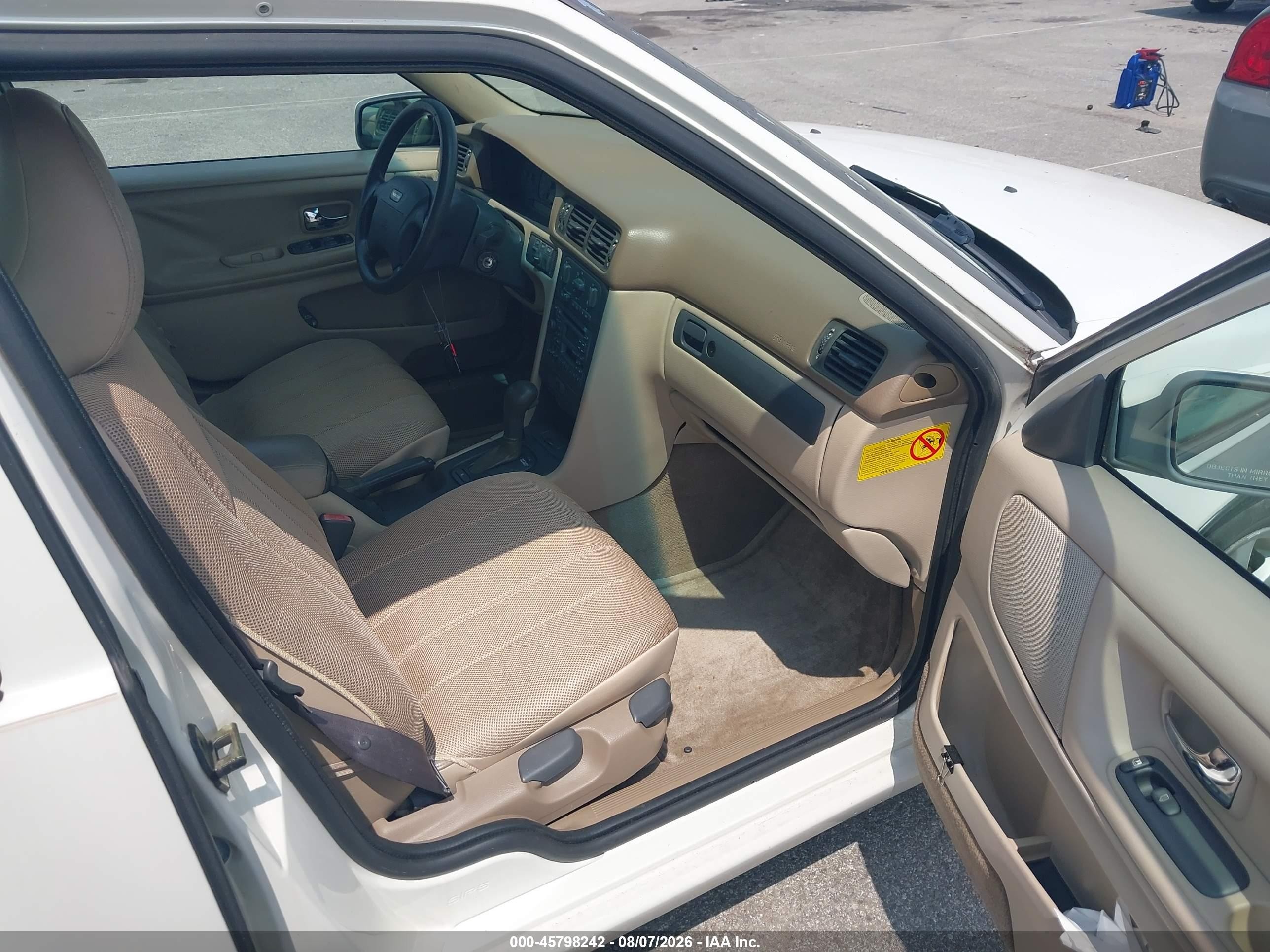 1999 Volvo S70   White vin: YV1LS55A3X2616693