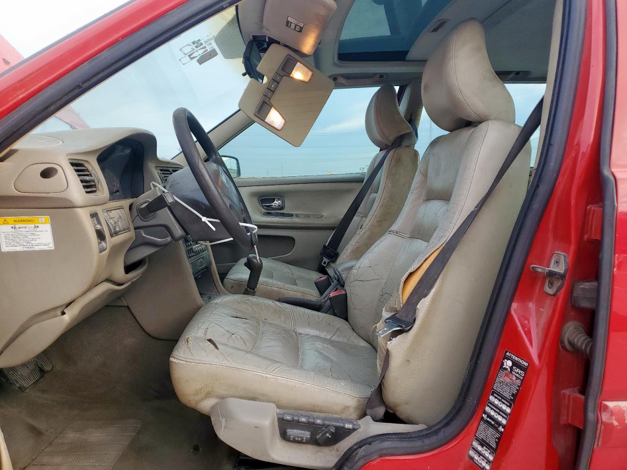 1999 Volvo S70 Red vin: YV1LS55A6X2619667