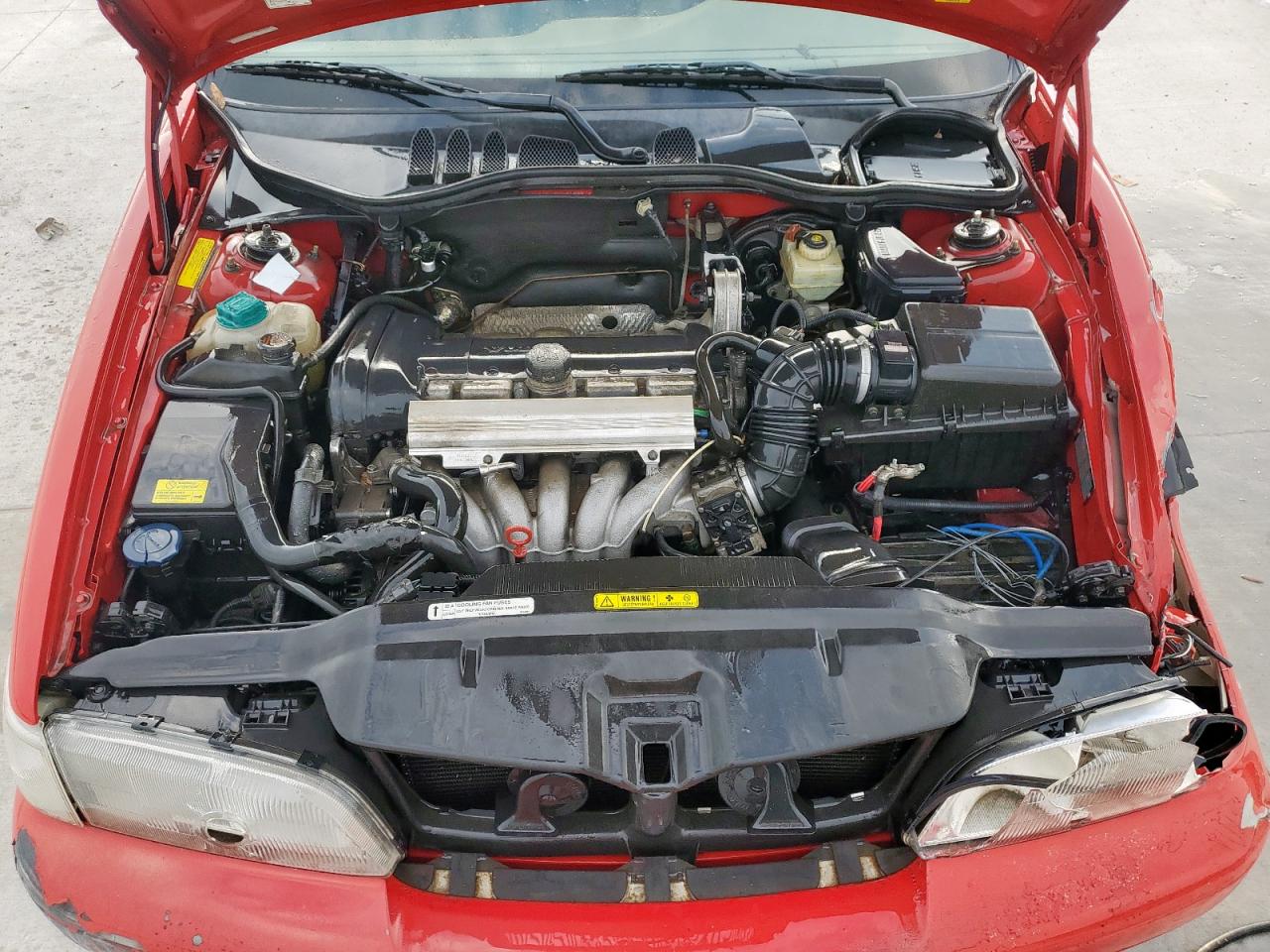 1999 Volvo S70 Red vin: YV1LS55A6X2619667