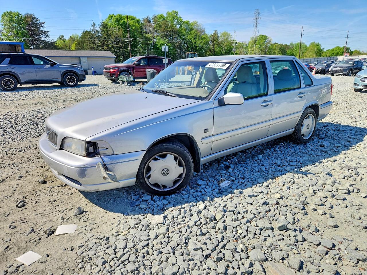 1999 Volv S70 Silver vin: YV1LS55A8X2609061