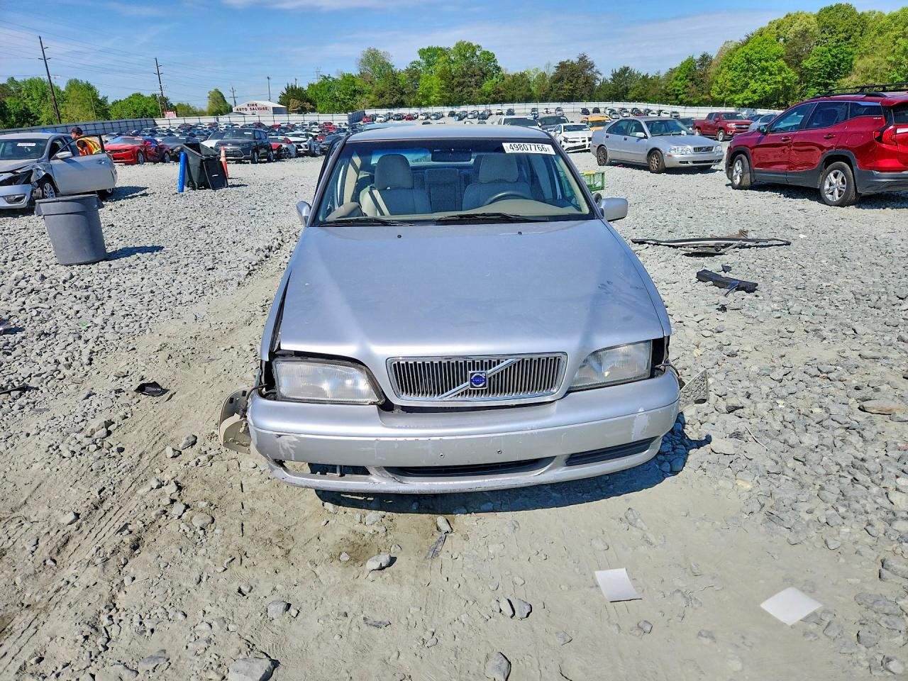 1999 Volv S70 Silver vin: YV1LS55A8X2609061