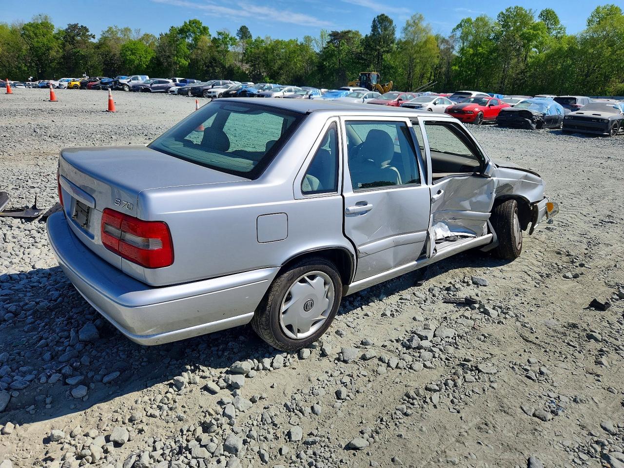 1999 Volv S70 Silver vin: YV1LS55A8X2609061