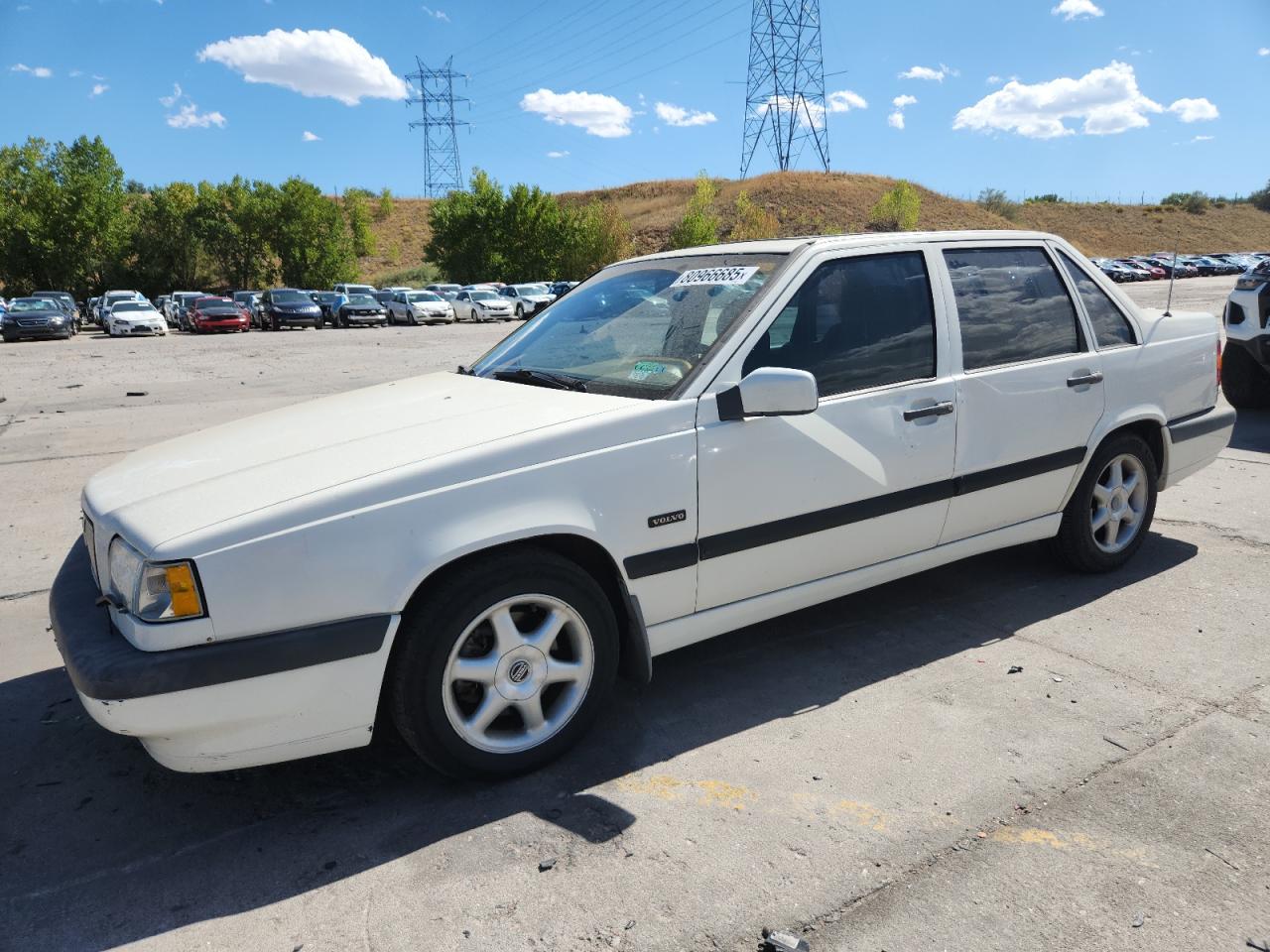 1997 Volvo 850 Glt White vin: YV1LS5642V1390397