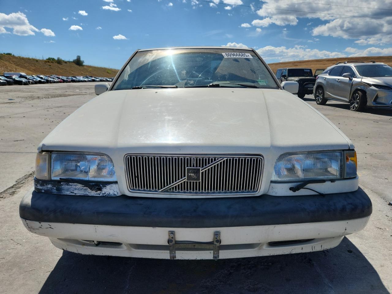1997 Volvo 850 Glt White vin: YV1LS5642V1390397
