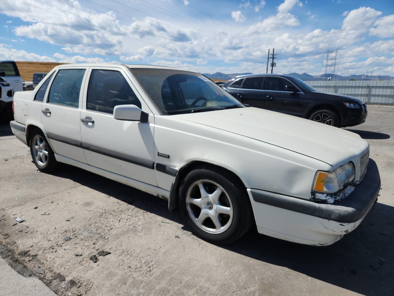 1997 Volvo 850 Glt White vin: YV1LS5642V1390397