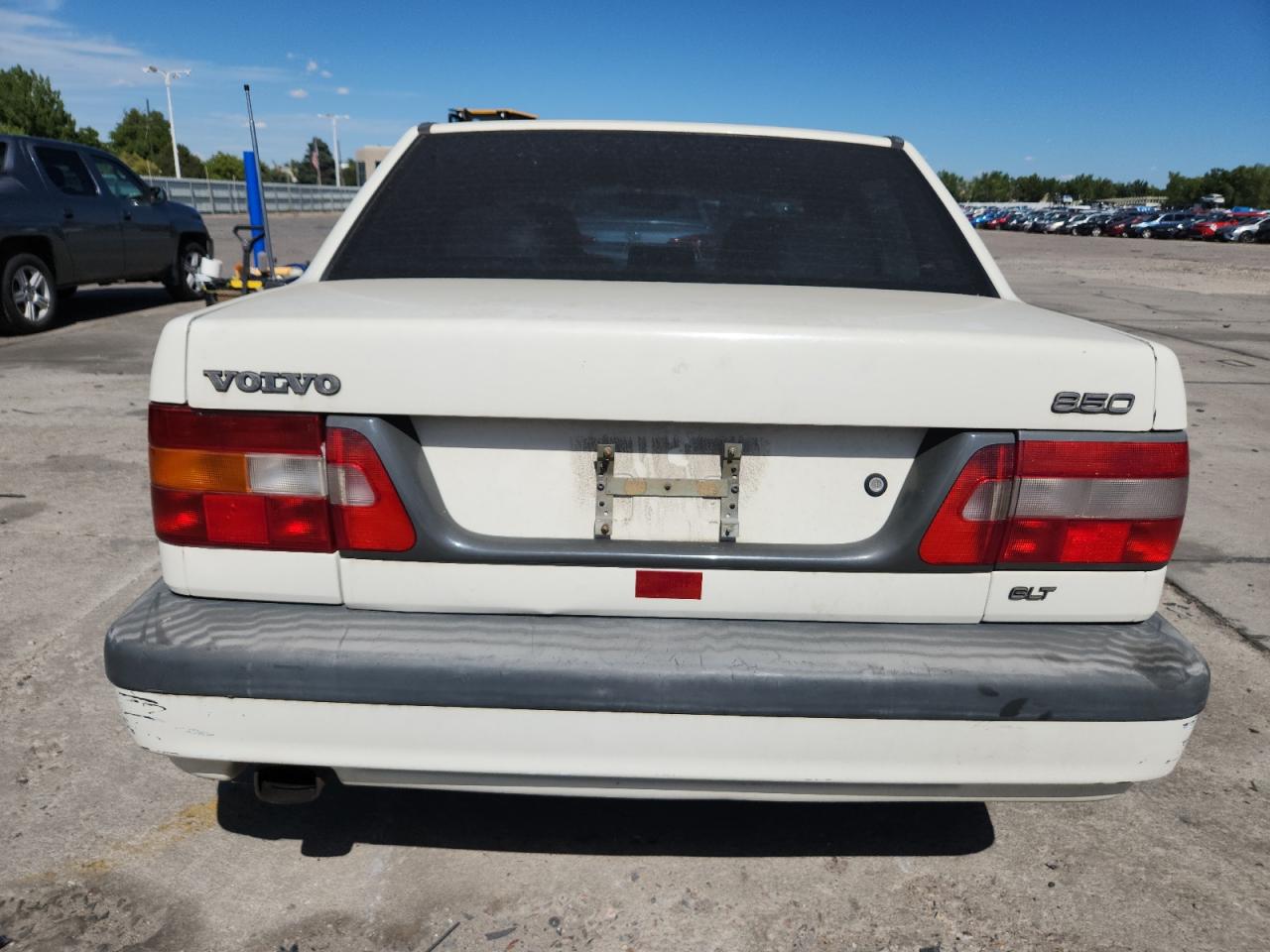 1997 Volvo 850 Glt White vin: YV1LS5642V1390397