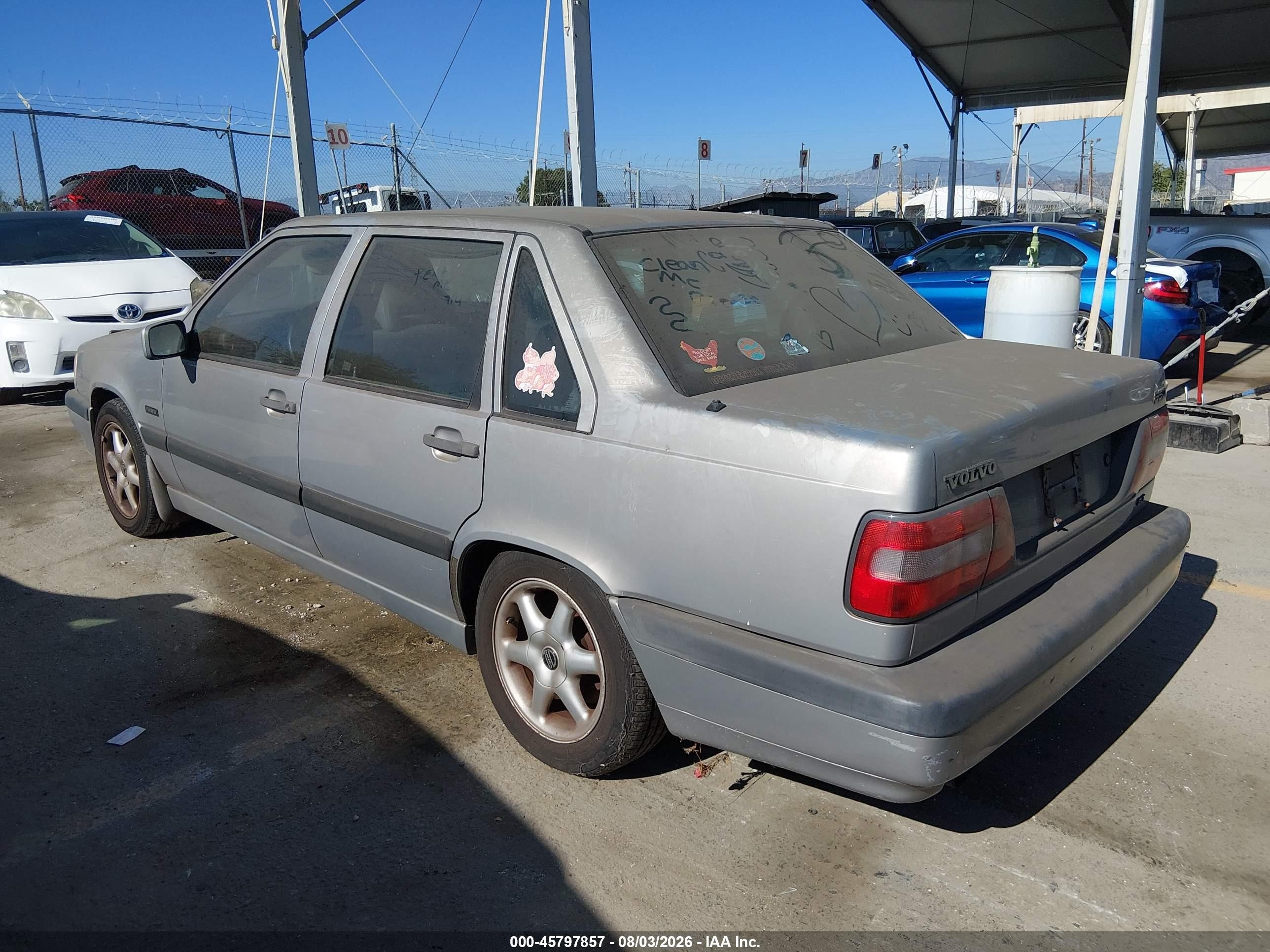 1997 Volvo 850 Glt Silver vin: YV1LS564XV1366378